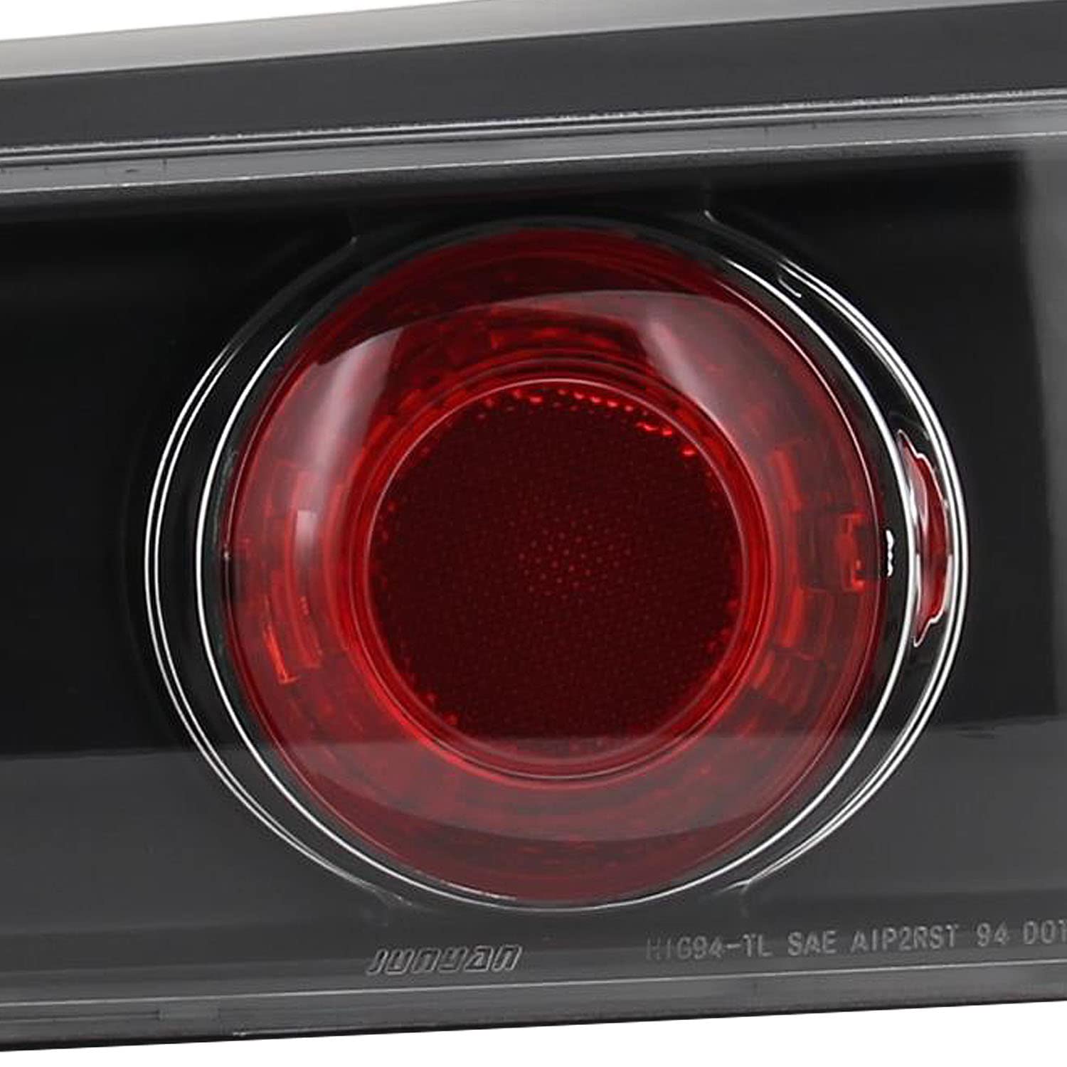 Spec-D Tuning JDM Black LED Tail Lights for 1994-2001 Acura Integra Coupe - Smoked Lens Left & Right Pair - Enhances Night Visibility & Style (Perfect for Car Enthusiasts & Night Driving)