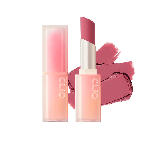 CLIO Chiffon Mood Lipstick - 3.2g Velvet Matte Liquid Lipstick, Long Lasting & Hydrating, Perfect for Daily Wear & Special Occasions