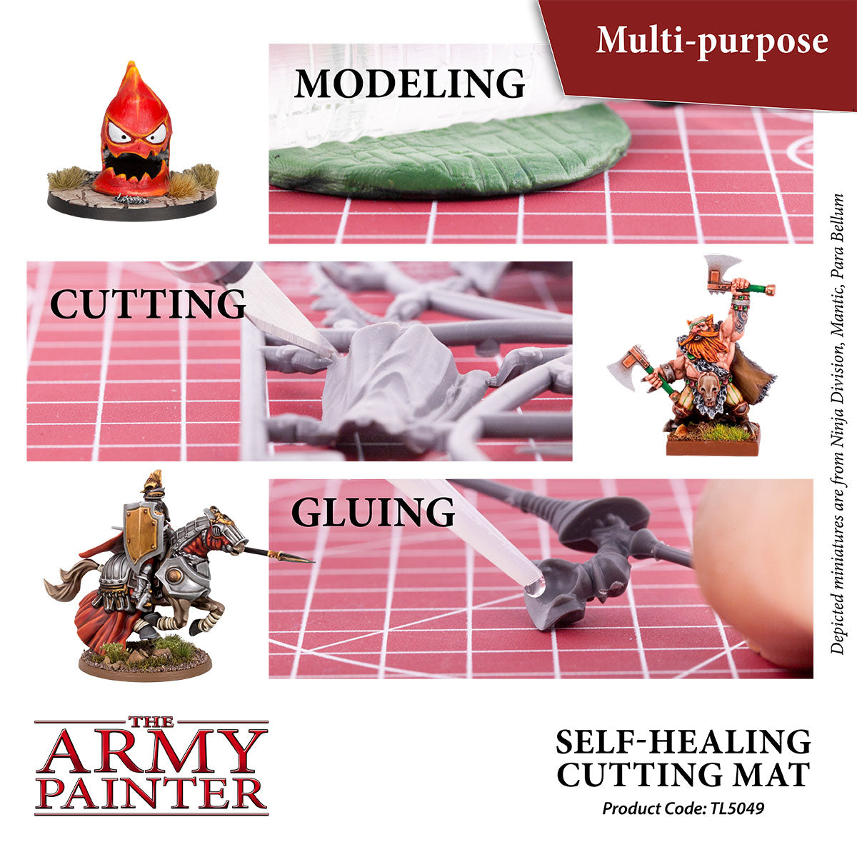 Self Healing Cutting Mat - Durable, Non-Slip Craft Mat for Sewing, Quilting & DIY Projects - Perfect for Crafters, Artists & Hobbyists - Use for Fabric, Paper & Vinyl Cutting