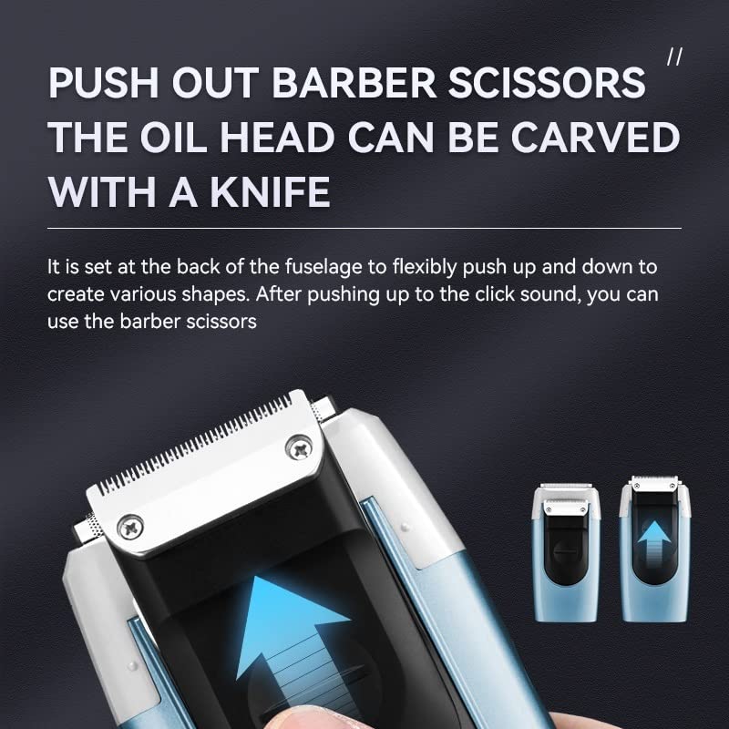 Premium Electric Shaver for Men - Rechargeable & Washable Beard Trimmer with Precision Blades - Full Body & Facial Hair Grooming Kit (Includes Travel Case) - Perfect for Home, Travel & Daily Grooming Routine