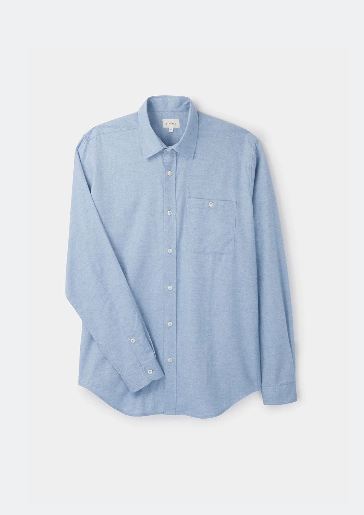 Premium Blue Cotton Cashmere Shirt for Men - Soft & Comfortable Button Down Dress Shirt - Perfect for Business Casual, Office Wear & Special Occasions