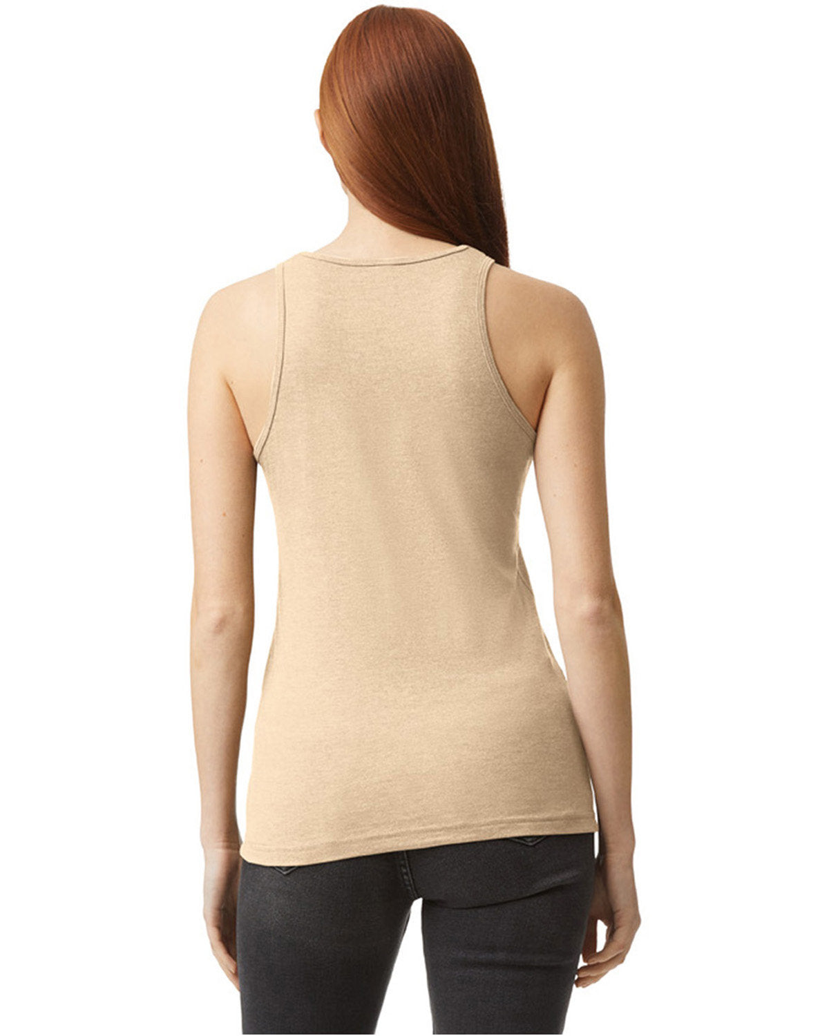 American Apparel 101CVC Women's CVC Racerback Tank Top - Soft Breathable Fabric for Yoga, Gym & Summer Outfits