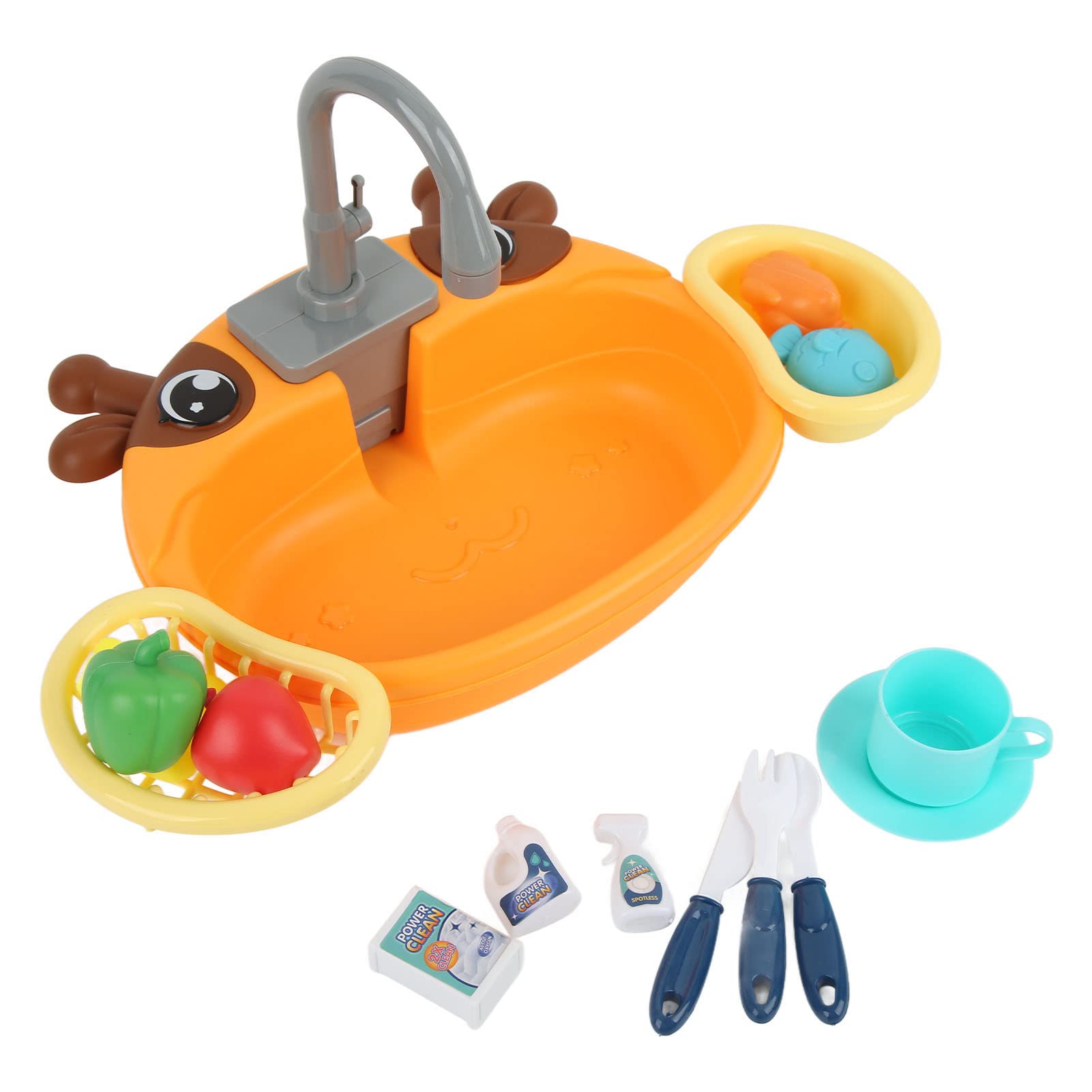 Shanrya Kids Pretend Play Electric Dishwasher Toy - Realistic Design, Premium Durable Material, Educational Role Play for Boys & Girls - Perfect for Home, Classroom & Playroom Imaginative Play