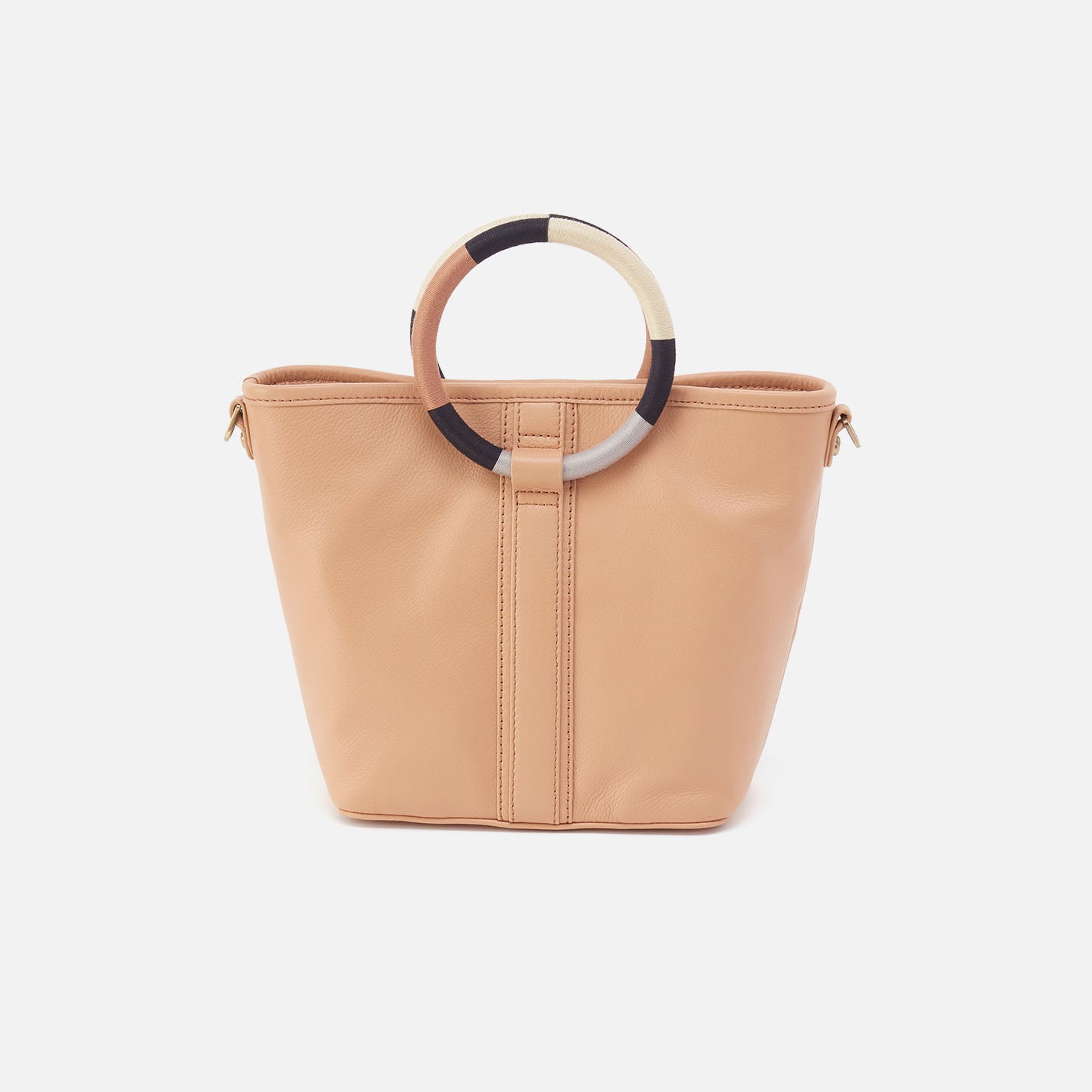 Luna Small Tote Bag in Pebbled Leather - Stylish Women's Handbag for Work, Travel & Everyday Use | Porcini Brown Crossbody Purse