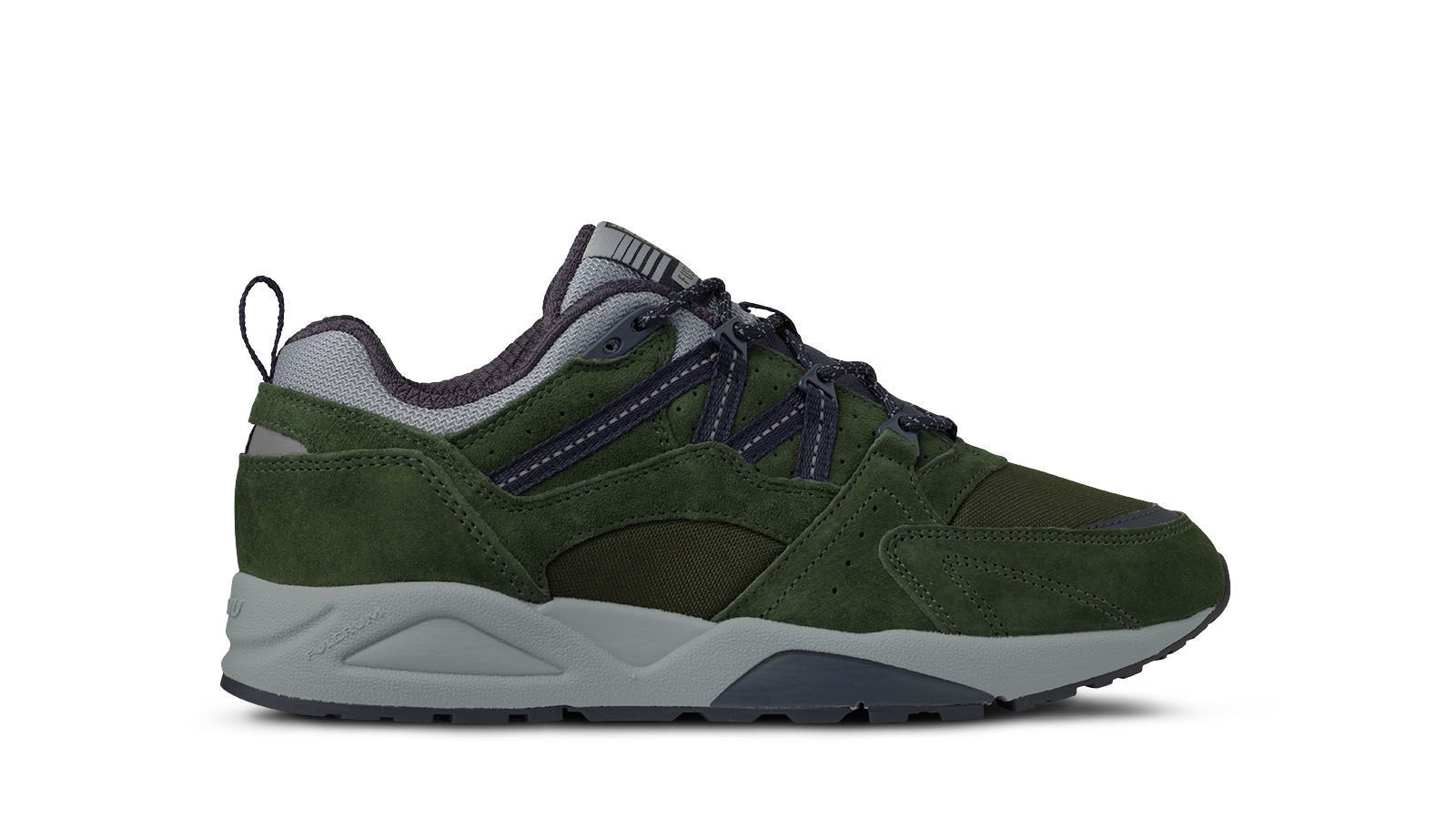 FUSION 2.0 Running Shoes - Lightweight & Breathable Kompu Green/Night Sky Color - Perfect for Jogging, Gym Workouts & Daily Wear