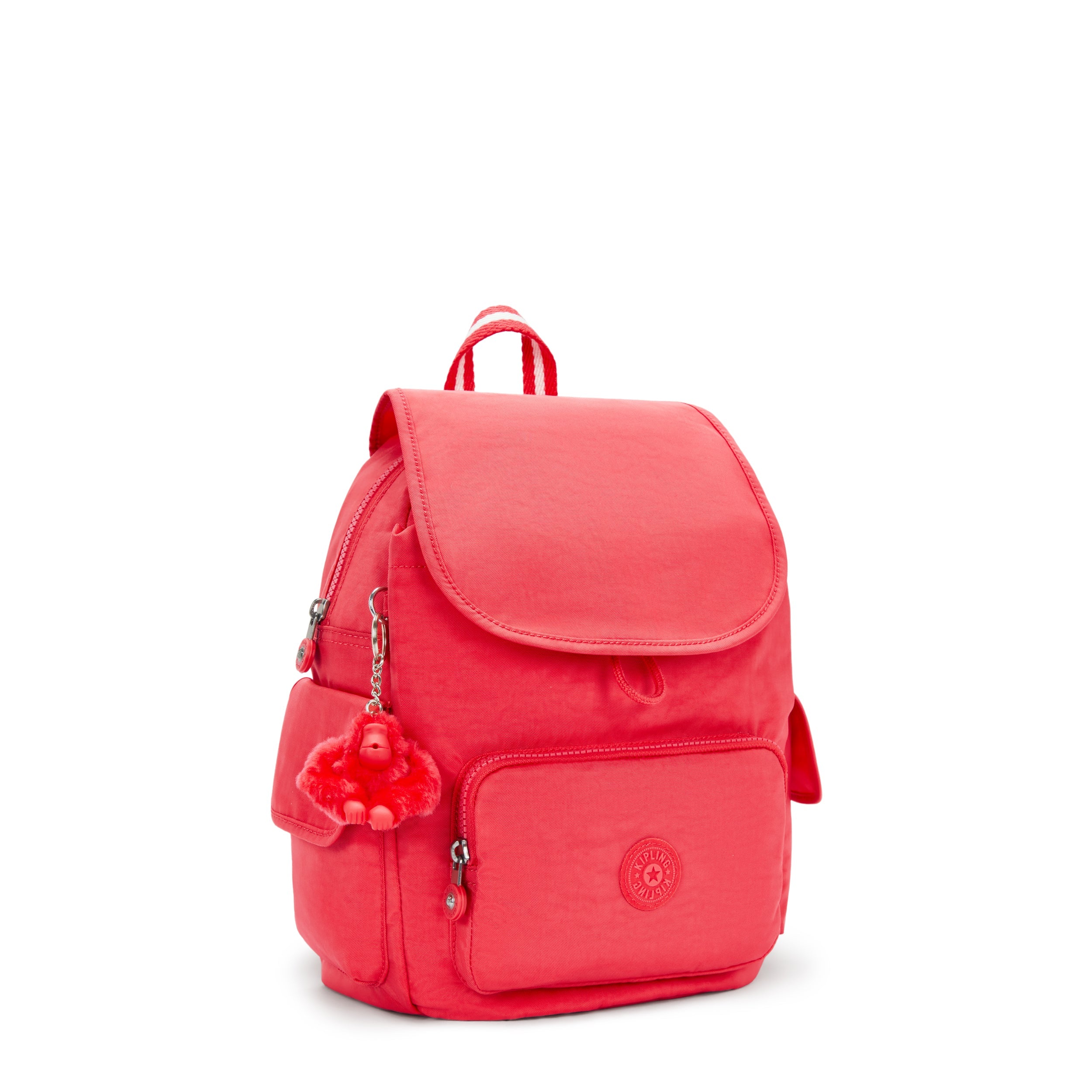 Kipling City Pack Small Backpack for Women & Teens - Lightweight Travel Daypack, Water-Resistant Escape Red - Perfect for School, Work, Commuting & Urban Adventures