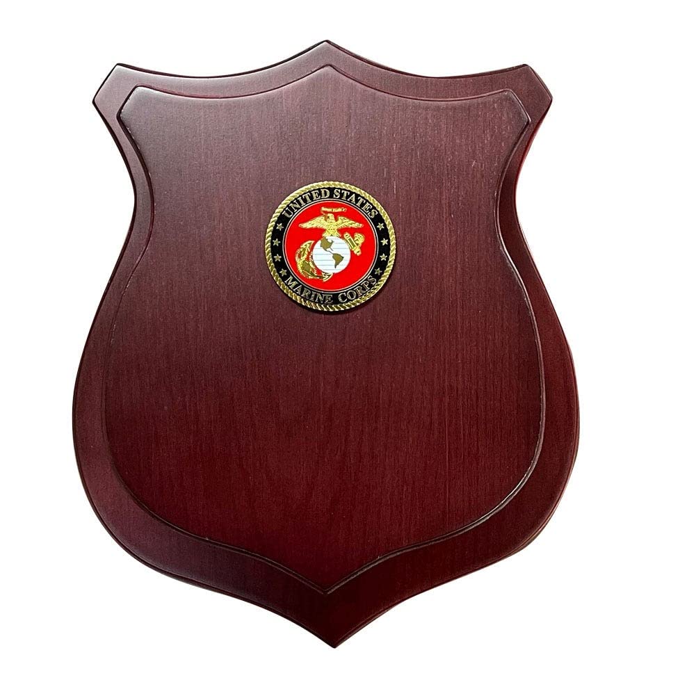 Authentic USMC Seal Sword Display Shield - Military Collectible & Wall Decor for Home, Office, or Gifts | MEDALS OF AMERICA Since 1976
