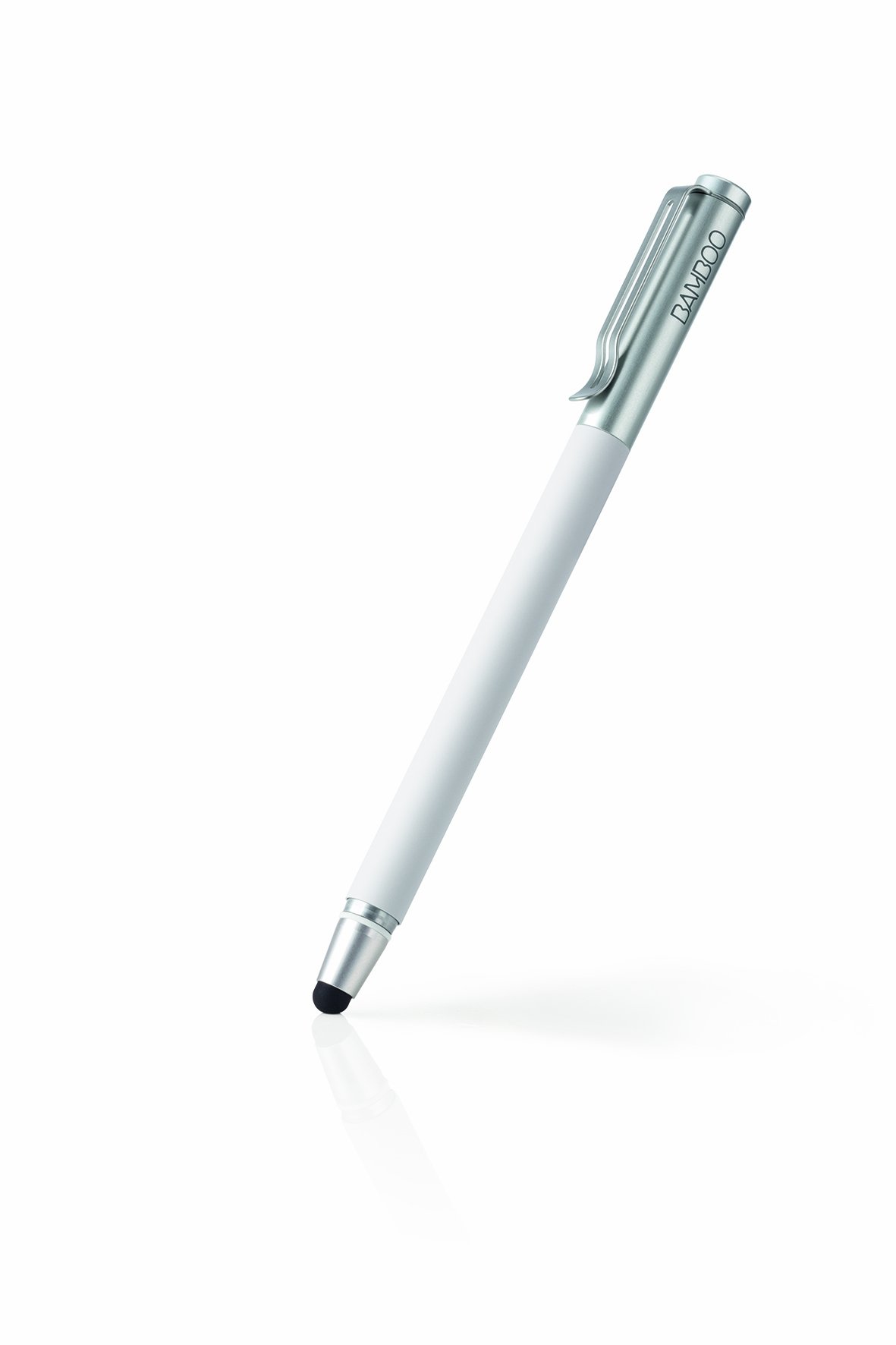 Wacom Bamboo Duo 2-in-1 Stylus Pen for Kindle, iPad, iPhone, Android - Digital Drawing & Note Taking on Touch Screens (CS150W) - Perfect for Artists, Students & Professionals