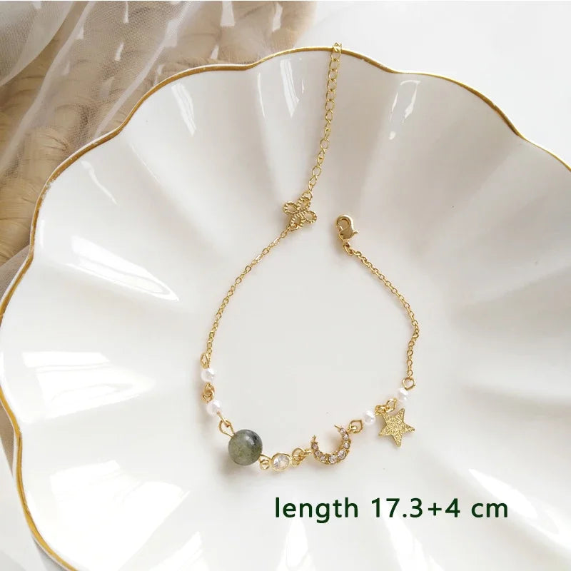 Japanese Style Bracelet - Handmade Beaded Adjustable Wristband for Women, Men - Perfect for Yoga, Meditation & Boho Fashion Accessories