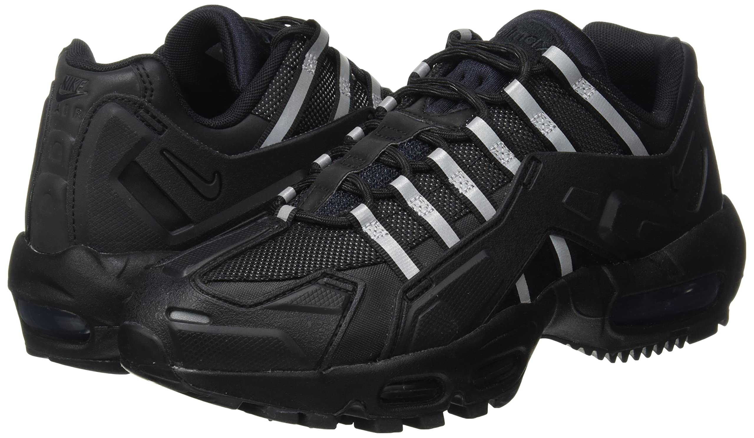 Nike Air Max 95 NDSTRKT CZ3591 001 Black Reflective Running Shoes for Men - Size 12 | Comfortable Sneakers for Jogging, Gym Workouts & Casual Wear