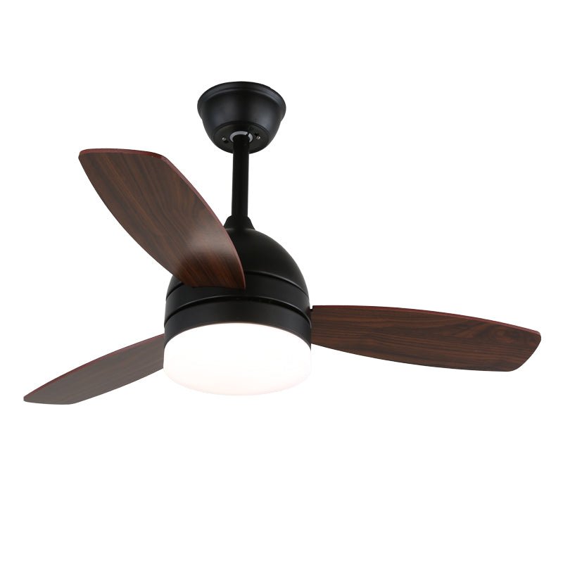Breeze Minimal Ceiling Fan Light - Modern Energy Efficient LED Light Fixture with Remote Control for Bedroom, Living Room & Office