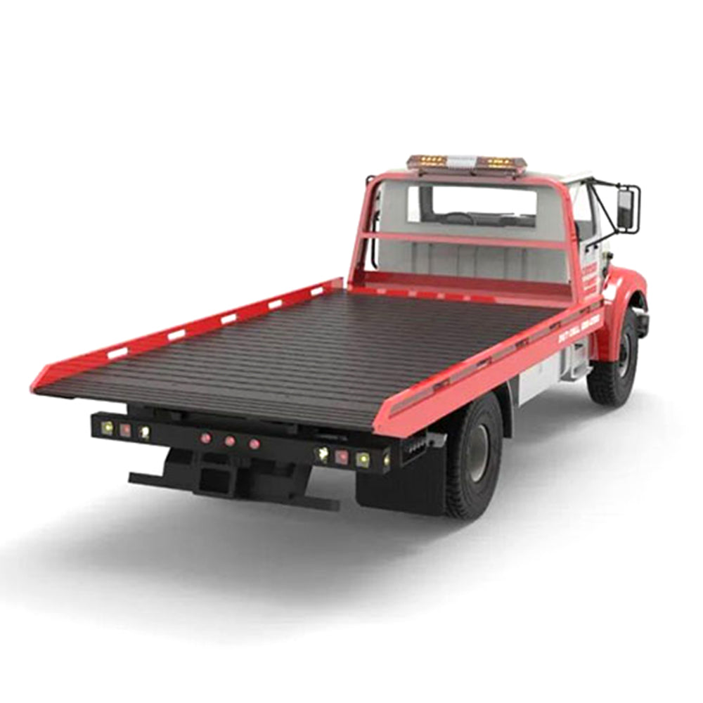 CrossRC WT4 1/10 Scale RC Road Rescue Vehicle - 4X2 Remote Control Wrecker Truck Model Kit (Unassembled & Unpainted) with 2-Speed Gearbox - Perfect for Off-Road Adventure & RC Car Enthusiasts