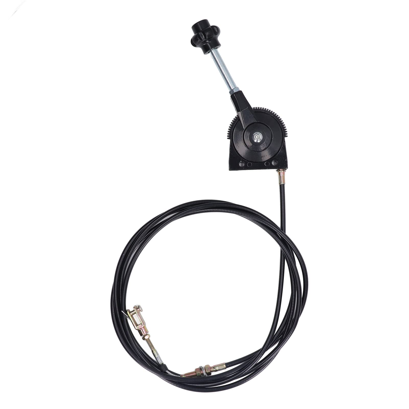 Heavy Duty Excavator Throttle Control Cable - 3.5m Stainless Steel Manual Throttle Cable for Construction Equipment, Excavators & Concrete Mixers | Durable Replacement Part for Precise Engine Speed Control in Tough Job Sites