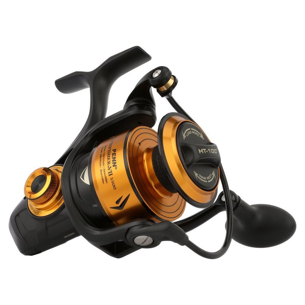 Penn Spinfisher VII Spinning Fishing Reel - Saltwater & Freshwater Fishing Gear for Surf, Pier, and Boat Angling - Smooth Drag System with Corrosion-Resistant Design