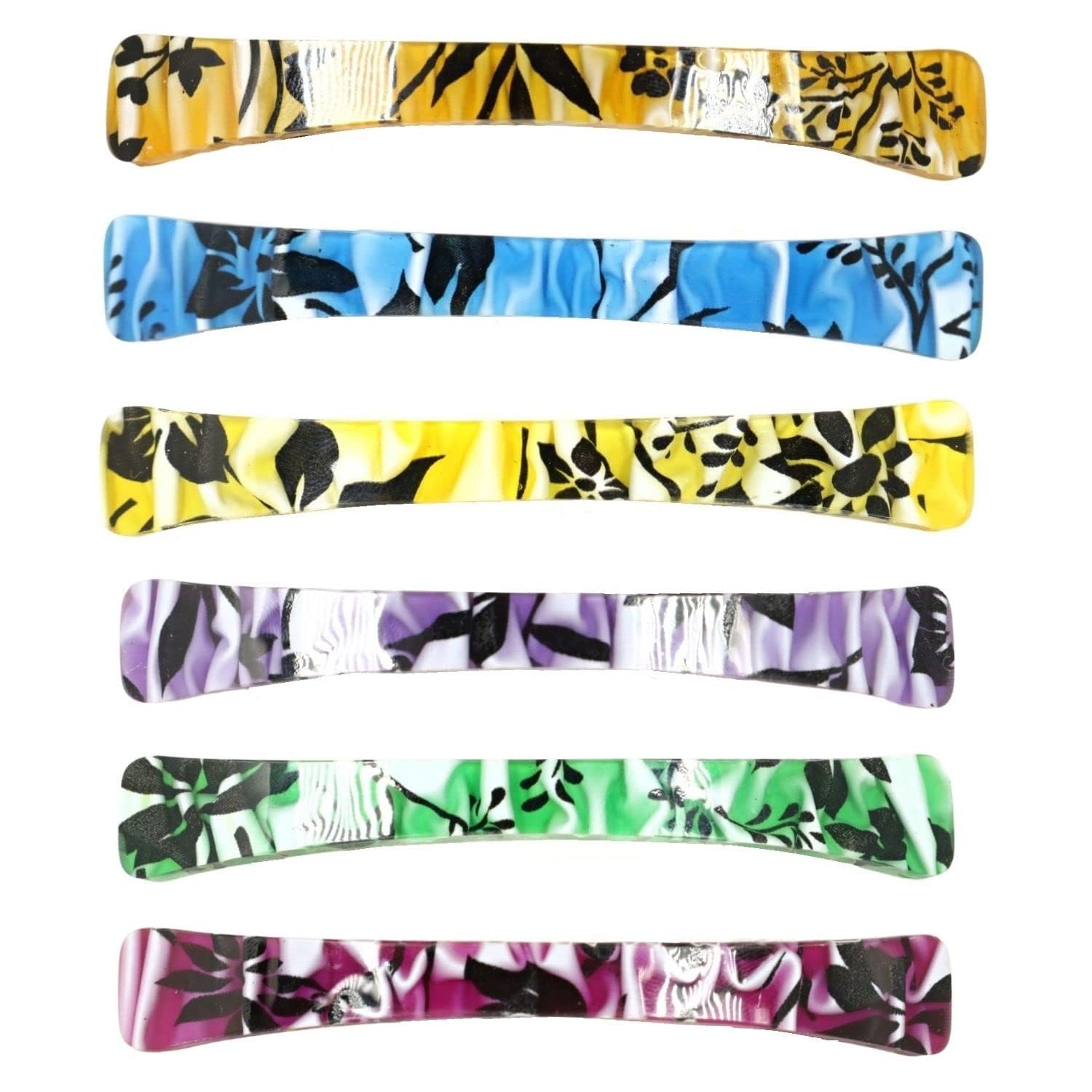 Heavy Duty Hair Clips for Women - 6pc Set for Home & Travel