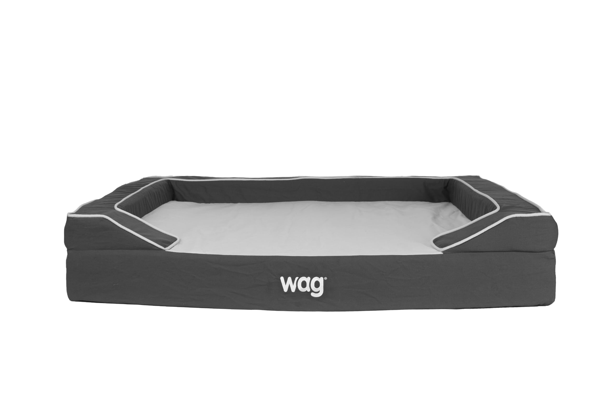 Premium Orthopedic Dog Bed for Large Dogs - Quad Layer Support with Memory Foam, Cooling Gel & Washable Cover - Gray XL | Perfect for Arthritis Relief & Comfortable Sleeping in Living Room, Bedroom or Kennel