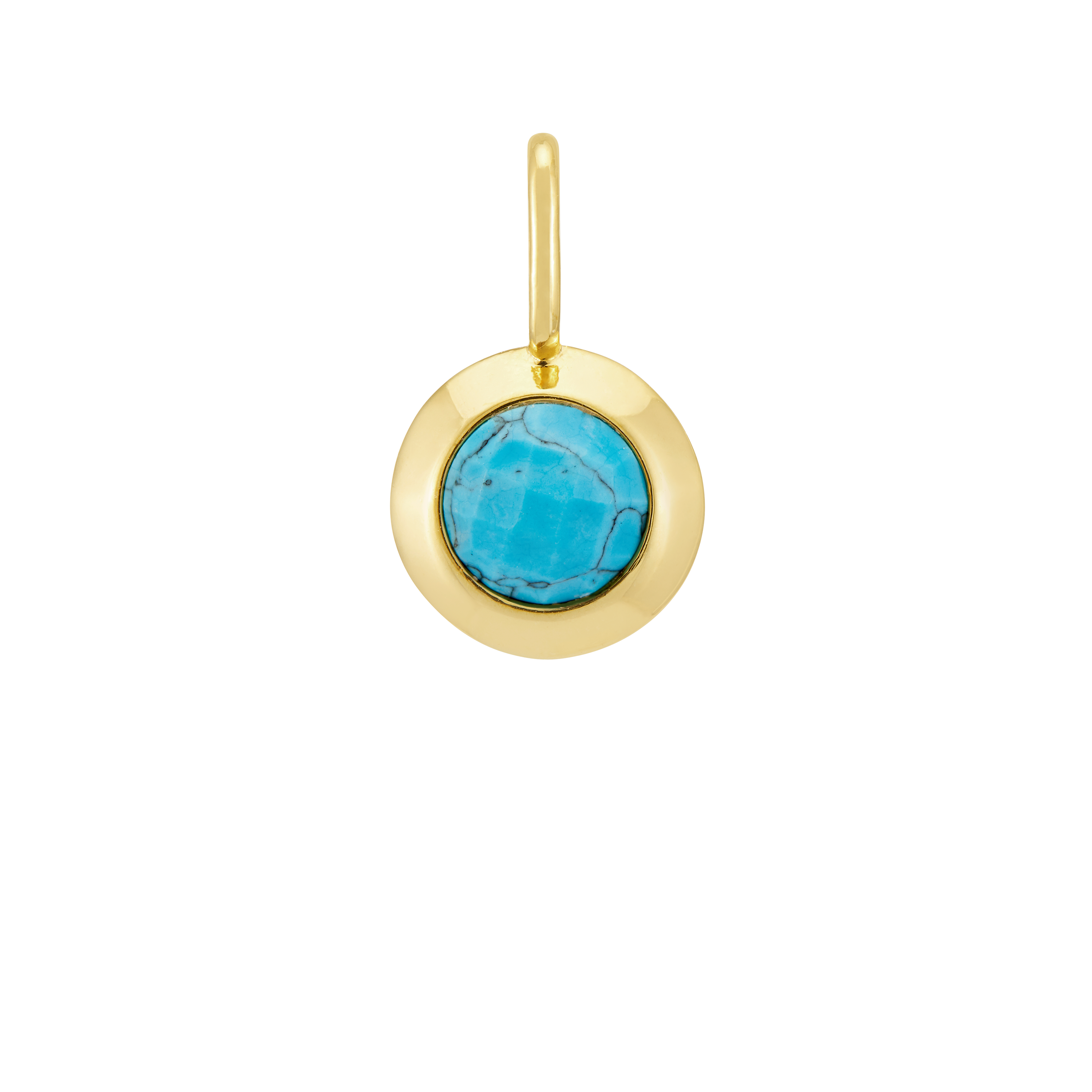 December Birthstone Charm - Sterling Silver Necklace Pendant for Women - Perfect Gift for December Birthdays, Christmas & Special Occasions