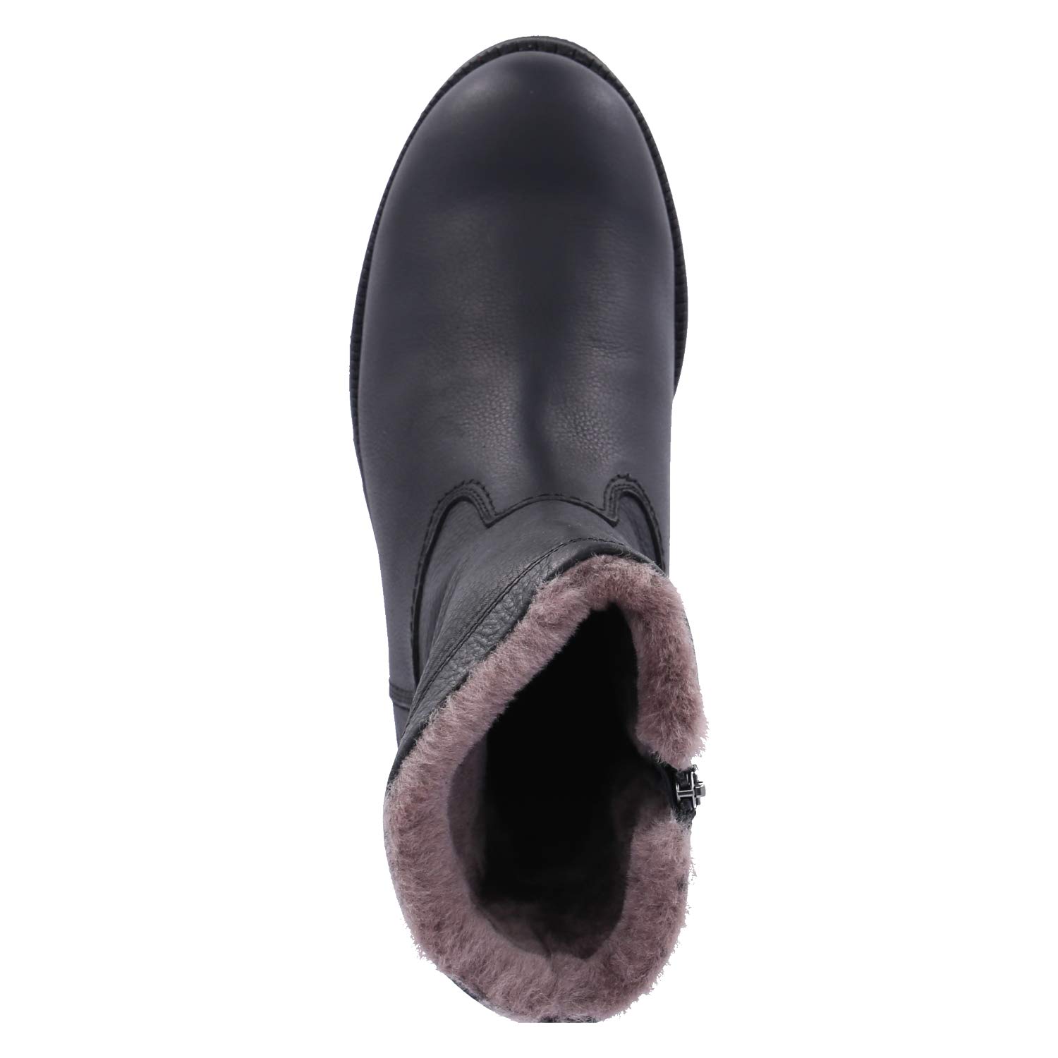 Panama Jack Fedro Men's Ankle Boots - Black Leather Mid-Calf Boots Size 12.5 | Waterproof Hiking & Outdoor Shoes for Men