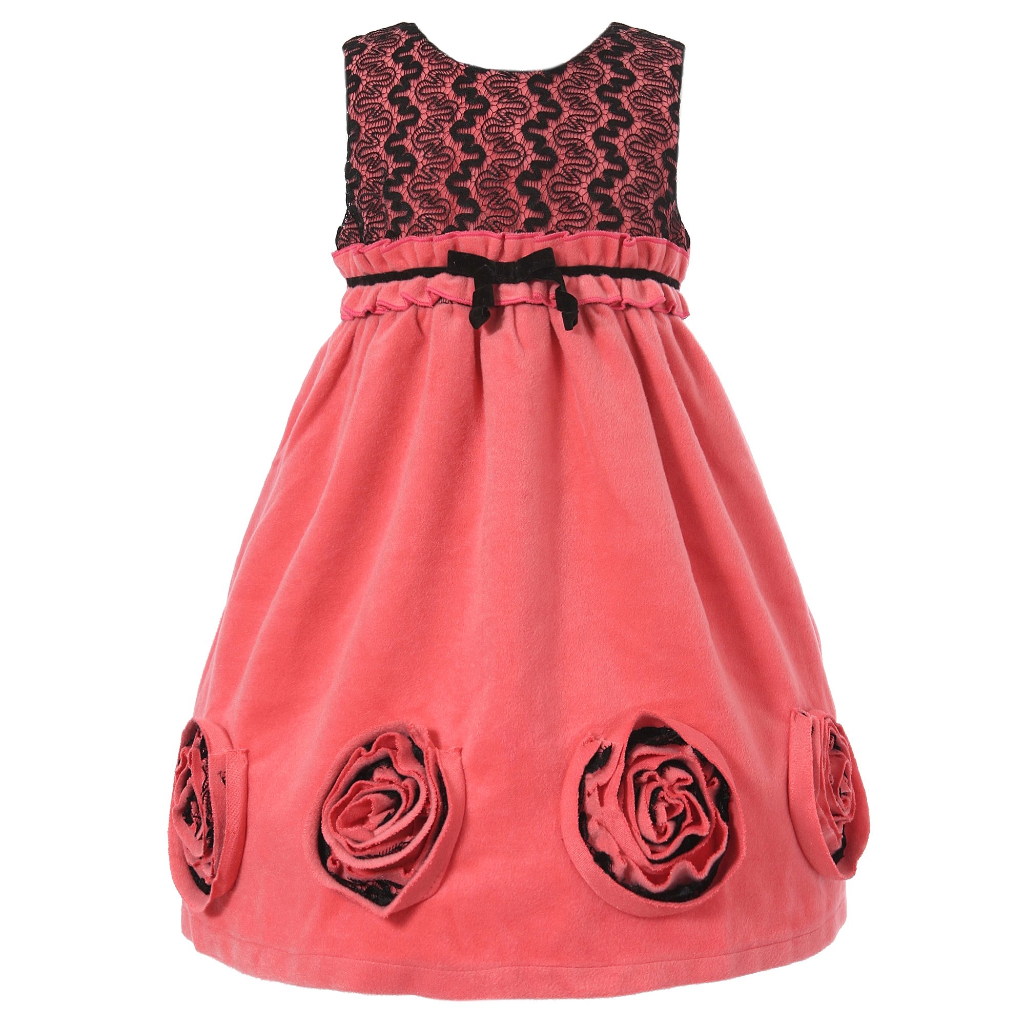 Richie House Floral Print Girls' Dress - Casual Summer Outfit for Teens & Juniors (Style Rh1138) | Perfect for School, Parties & Family Gatherings
