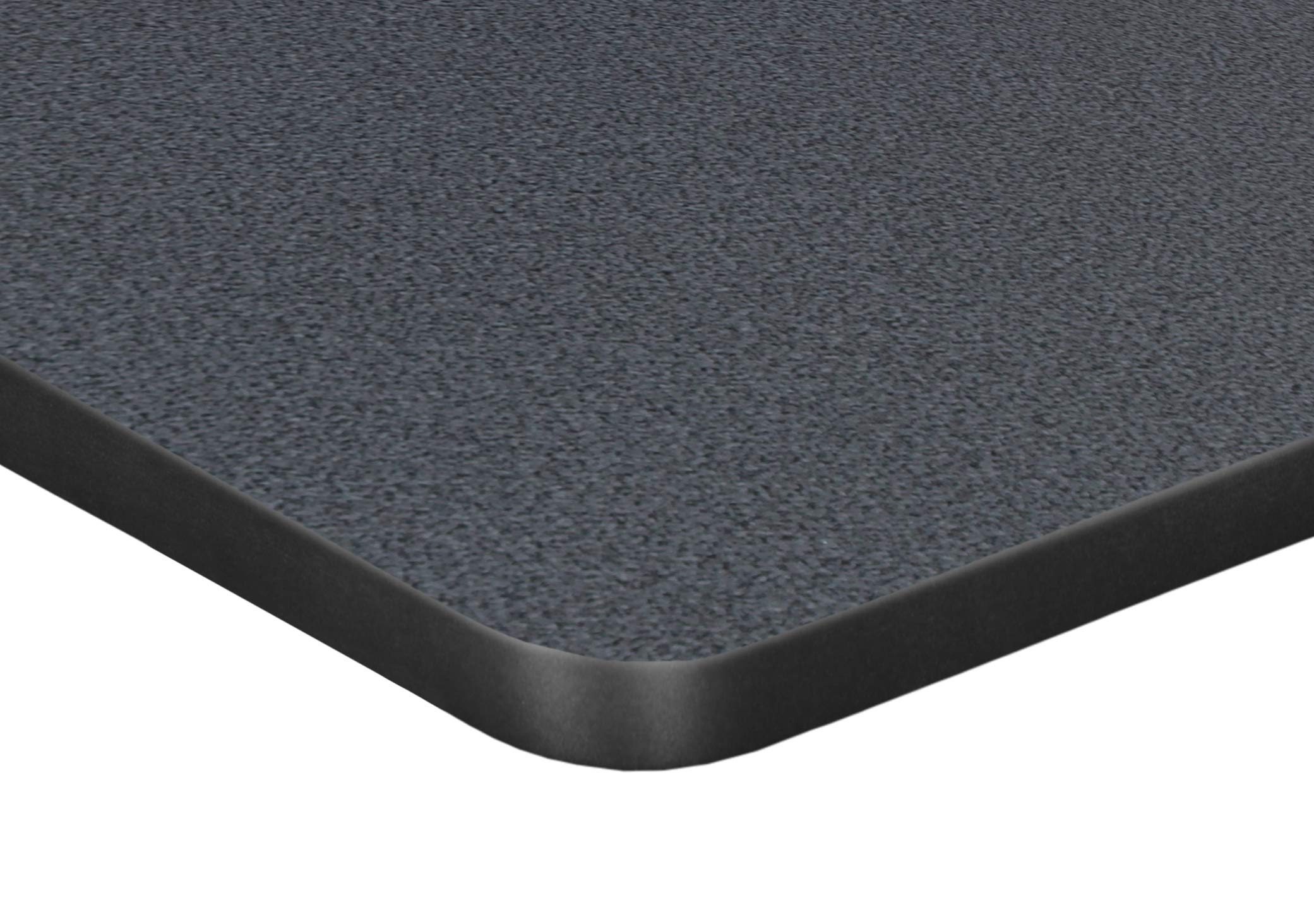 Regency Rectangular School Desk 18x26 Inches Grey Black - Durable Student Desk for Classroom, Study Room, or Home Office