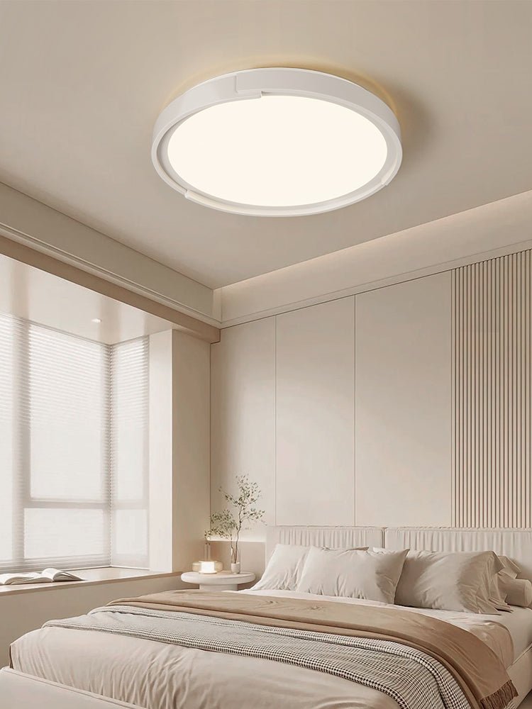 Minimalist Edge Ceiling Light - Modern LED Fixture for Living Room, Bedroom & Office - Sleek Design & Energy Efficient Lighting