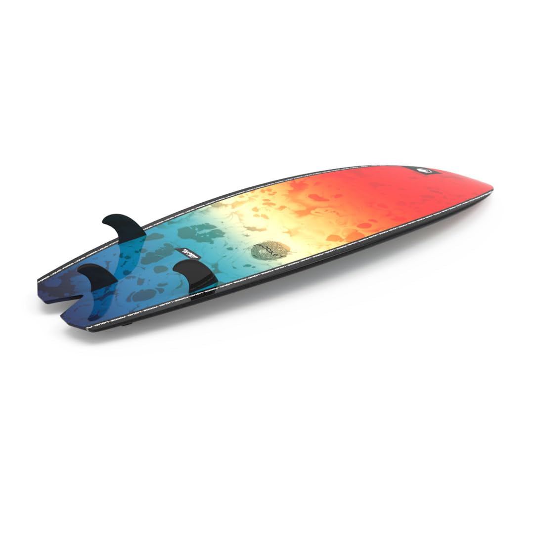 Liquid Force 2025 Rocket Wakesurf Board - Premium Performance Wakesurfing Board for All Skill Levels - Perfect for Lakes, Oceans & Wake Parks