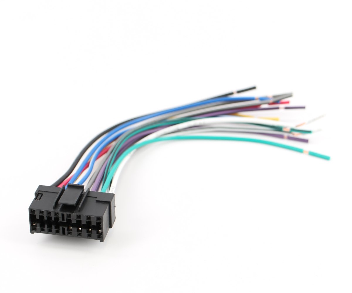 Sony XT91039 Car Radio Wire Harness - Compatible with CD DVD Navigation In-Dash Stereo Systems | Easy Installation for Car Audio Upgrades & DIY Repairs