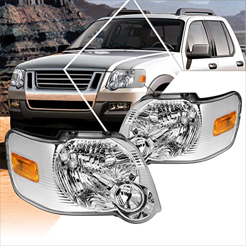 Chrome Housing / Amber Corner