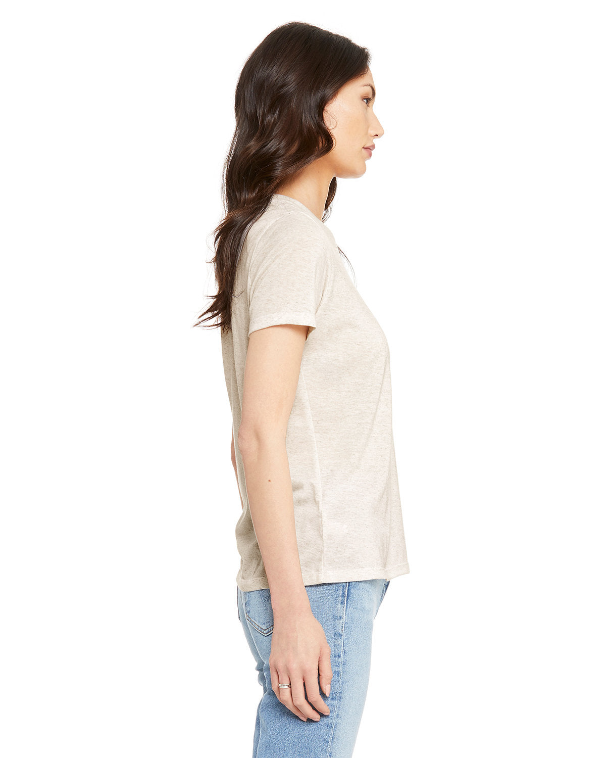 Bella + Canvas 6413 Women's Relaxed Fit Tri-Blend T-Shirt - Soft & Comfortable Casual Tee for Everyday Wear, Lounge, and Outfits