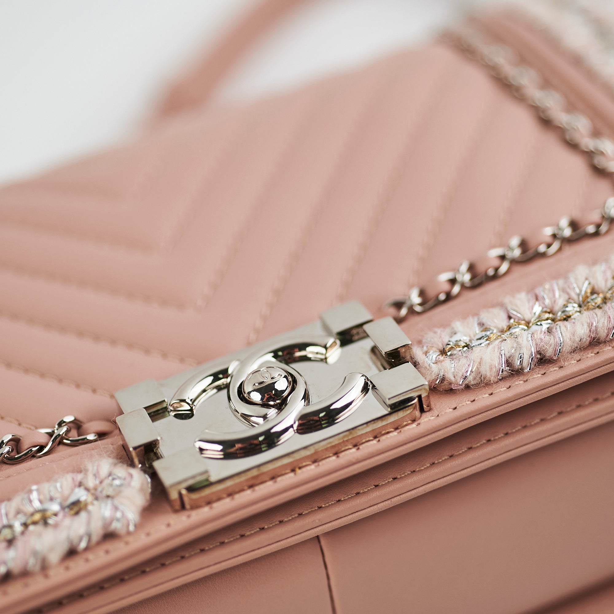 Chanel Old Medium Boy Bag in Pink - Luxury Quilted Leather Crossbody Bag for Women | Perfect for Date Night, Parties & Special Occasions