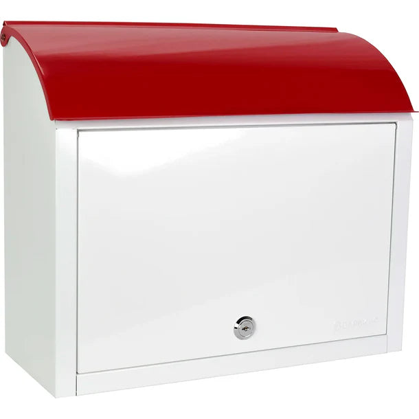 Barska CB13700 Retro Wall Mount Mailbox - Classic Decorative Outdoor Mailbox for Home, Farmhouse & Garden - Perfect for Front Porch, Yard & Rural House Decor