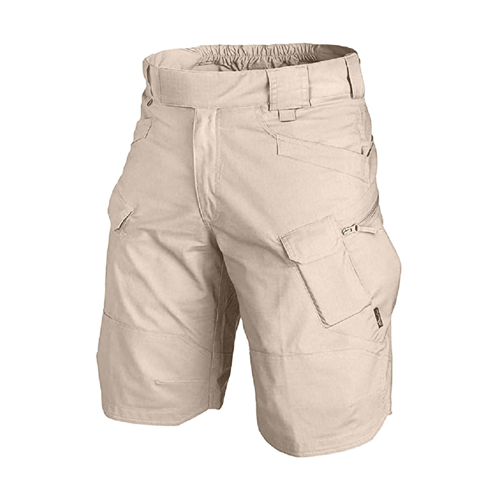 Ymosrh Big and Tall Men's Athletic Shorts with Pockets - Breathable Workout, Jogging & Casual Cargo Shorts for Sports, Work & Outdoor Activities