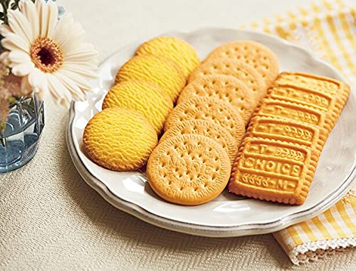 Premium Japanese MORINAGA Cookies Assortment - Marie, Choice, Moonlight & Chocolate Chip (8-Pack, 2 of Each) | Authentic Japanese Snacks for Gifts, Tea Time & Office Treats