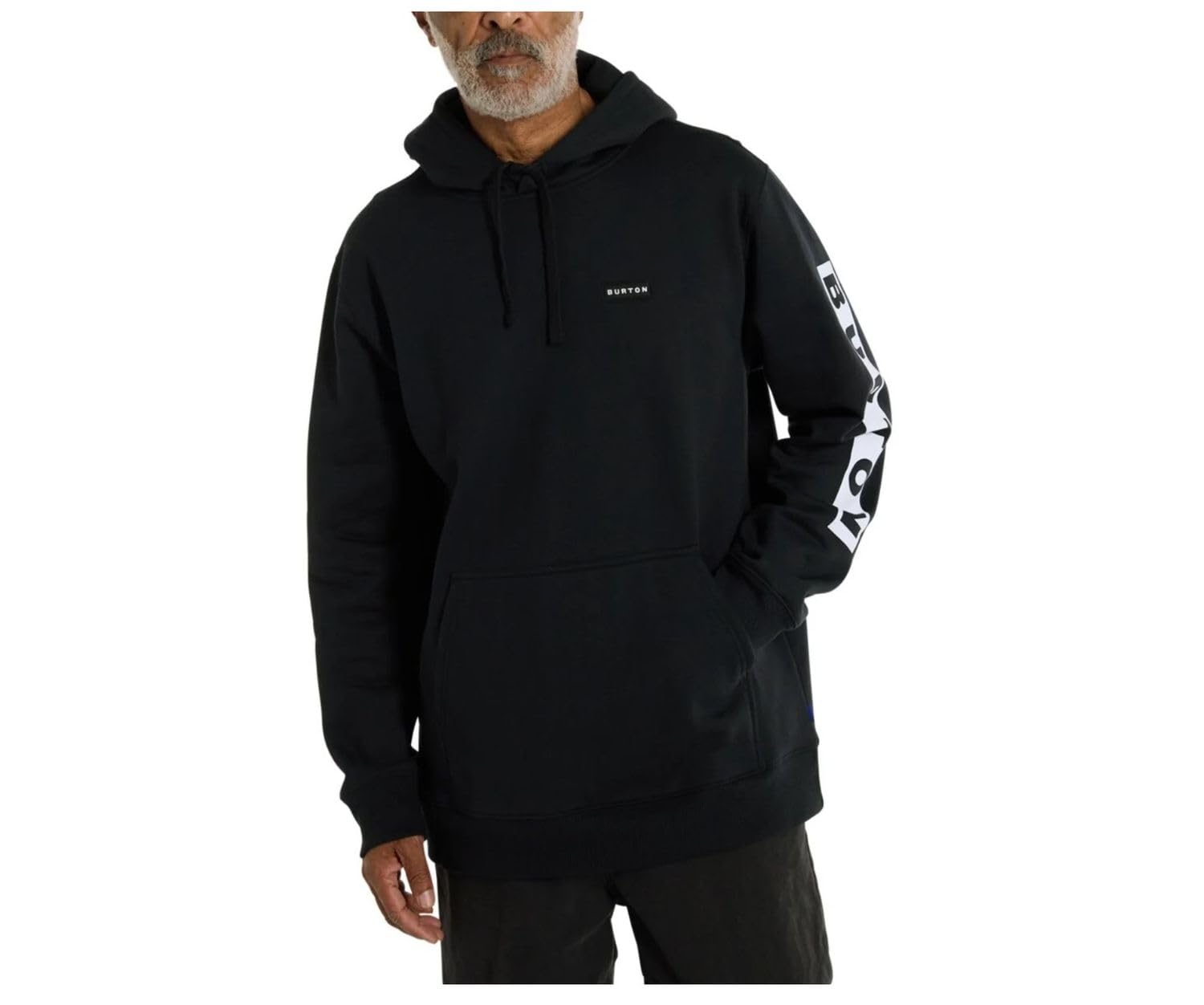 Burton Men's Vault Pullover Sweatshirt Hoodie - Soft Fleece Lined Comfortable Casual Wear for Outdoor Activities & Street Style Fashion