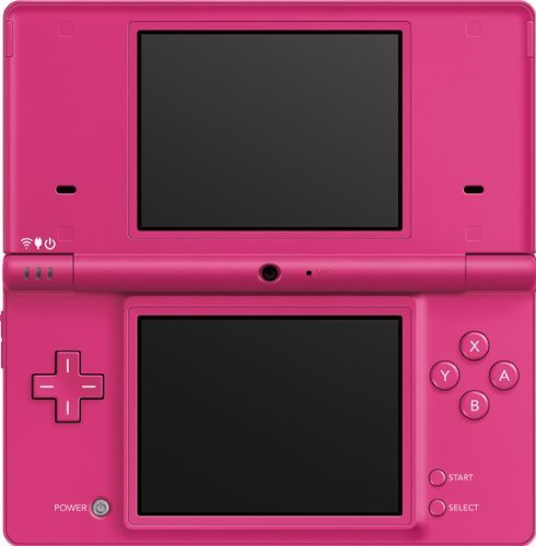 Refurbished Nintendo DSi Handheld Console - Pink | Portable Gaming System for Kids & Adults | Perfect for Travel, Commuting & Home Entertainment