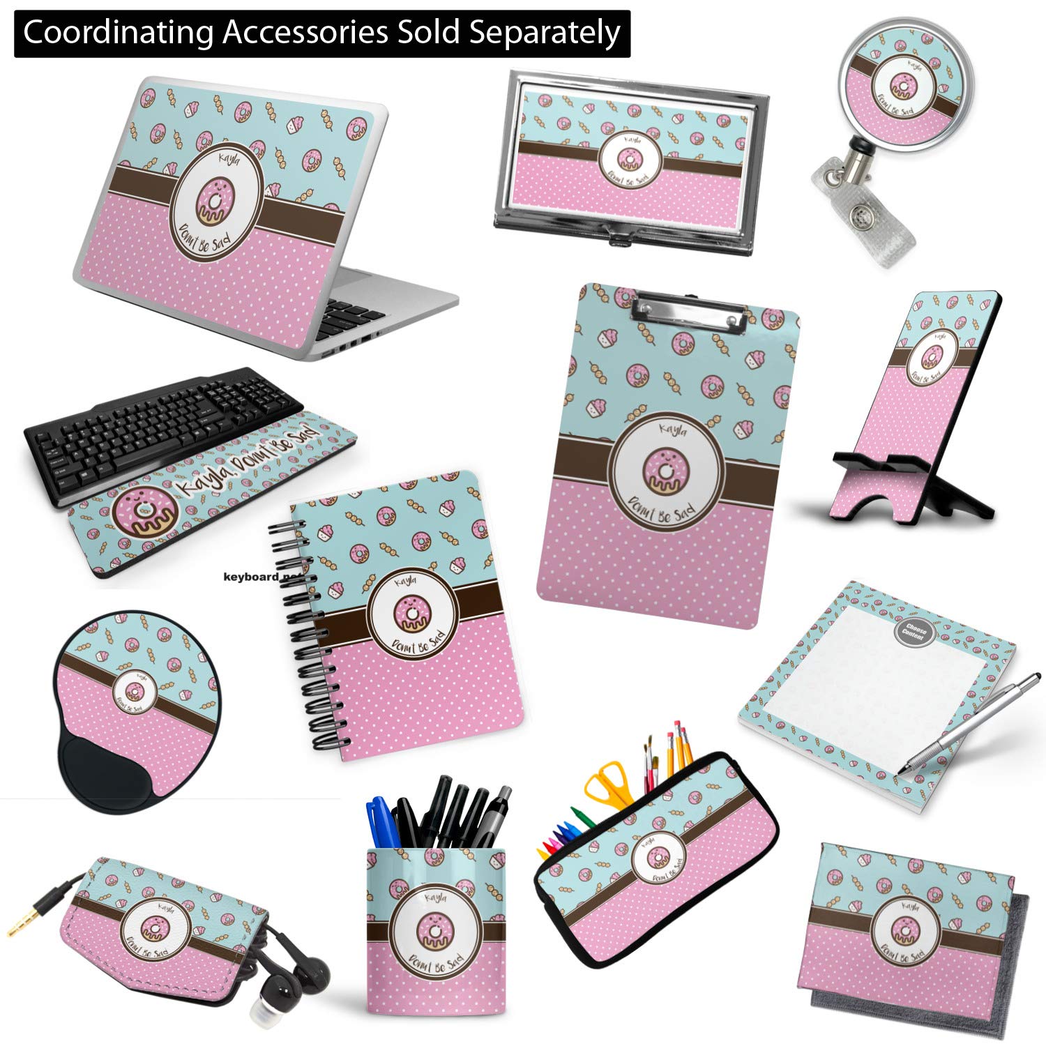 Custom Donut Wrist Rest for Keyboard - Ergonomic Gaming & Office Use