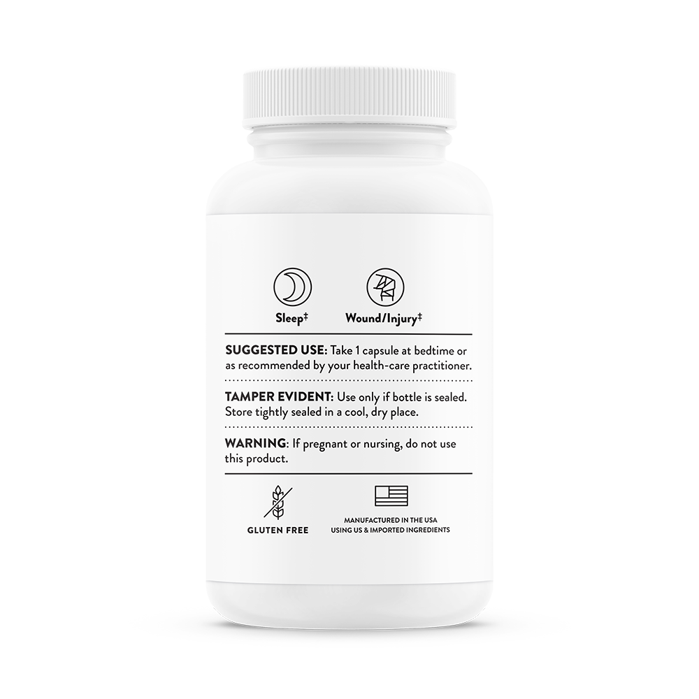 Thorne Melatonin 5mg (SF780) - Premium Sleep Support Supplement for Adults - Promotes Relaxation & Restful Sleep - Ideal for Jet Lag, Shift Work & Nighttime Rest