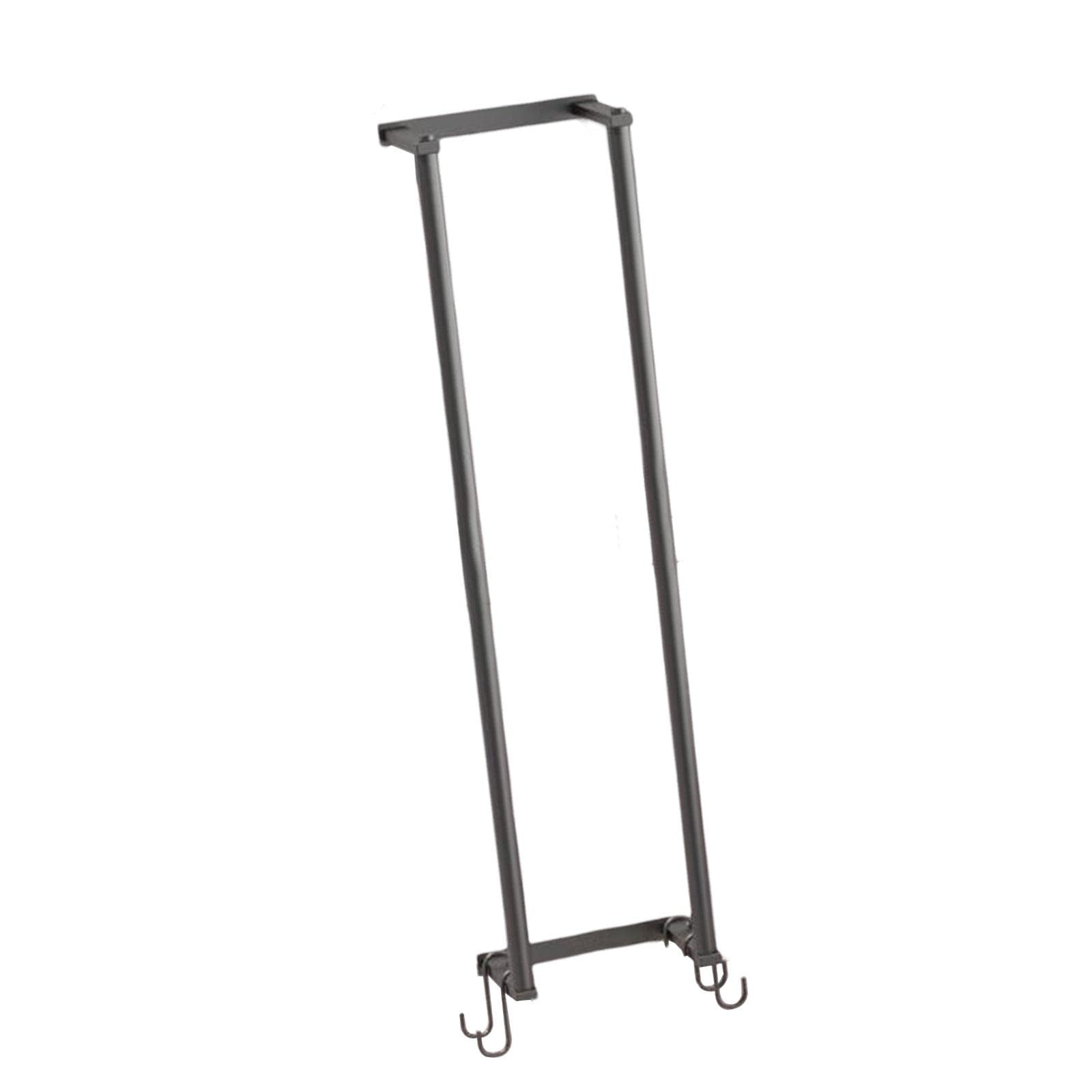 CALANDIS® Metal Towel Rack with Hooks - Bathroom Wall Mounted Towel Holder for Home, Spa & Gym - Rustproof & Space Saving Storage Solution