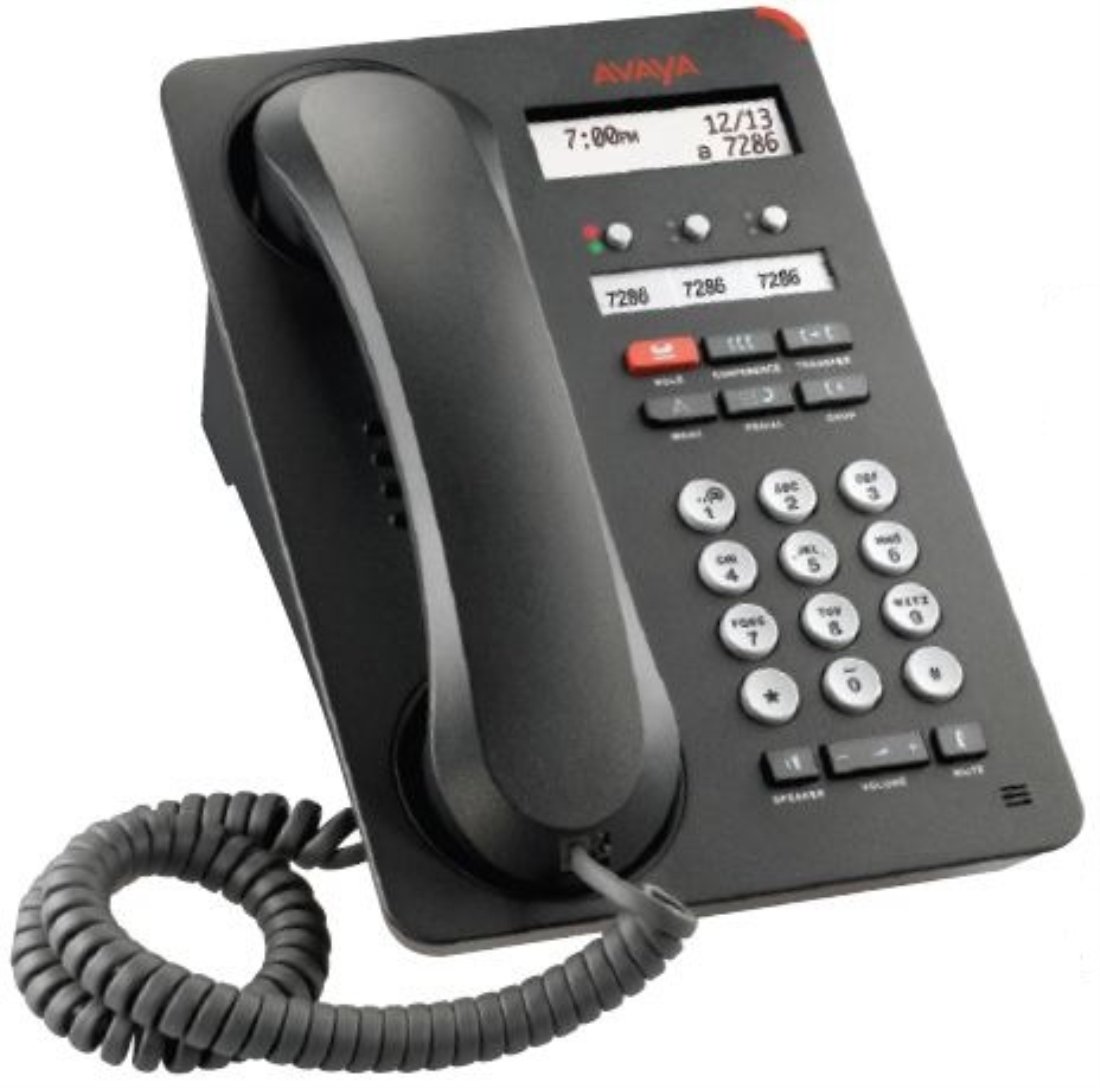 Avaya One-X 1603SW-I IP Phone with HD Voice - Business VoIP Desk Phone for Office Communication (Model 700458524) - Ideal for Call Centers & Remote Work