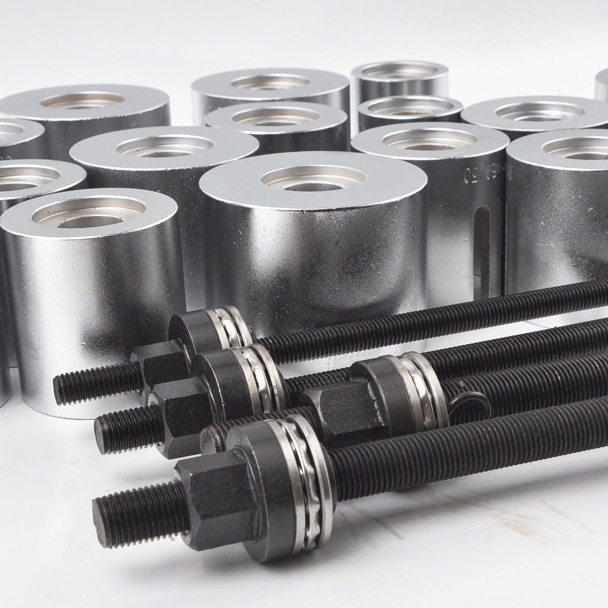 Press and Pull Sleeve Kit - Bushing & Bearing Removal and Installation Tool Set for Automotive Repair - Perfect for Garage, Workshop, and DIY Car Maintenance