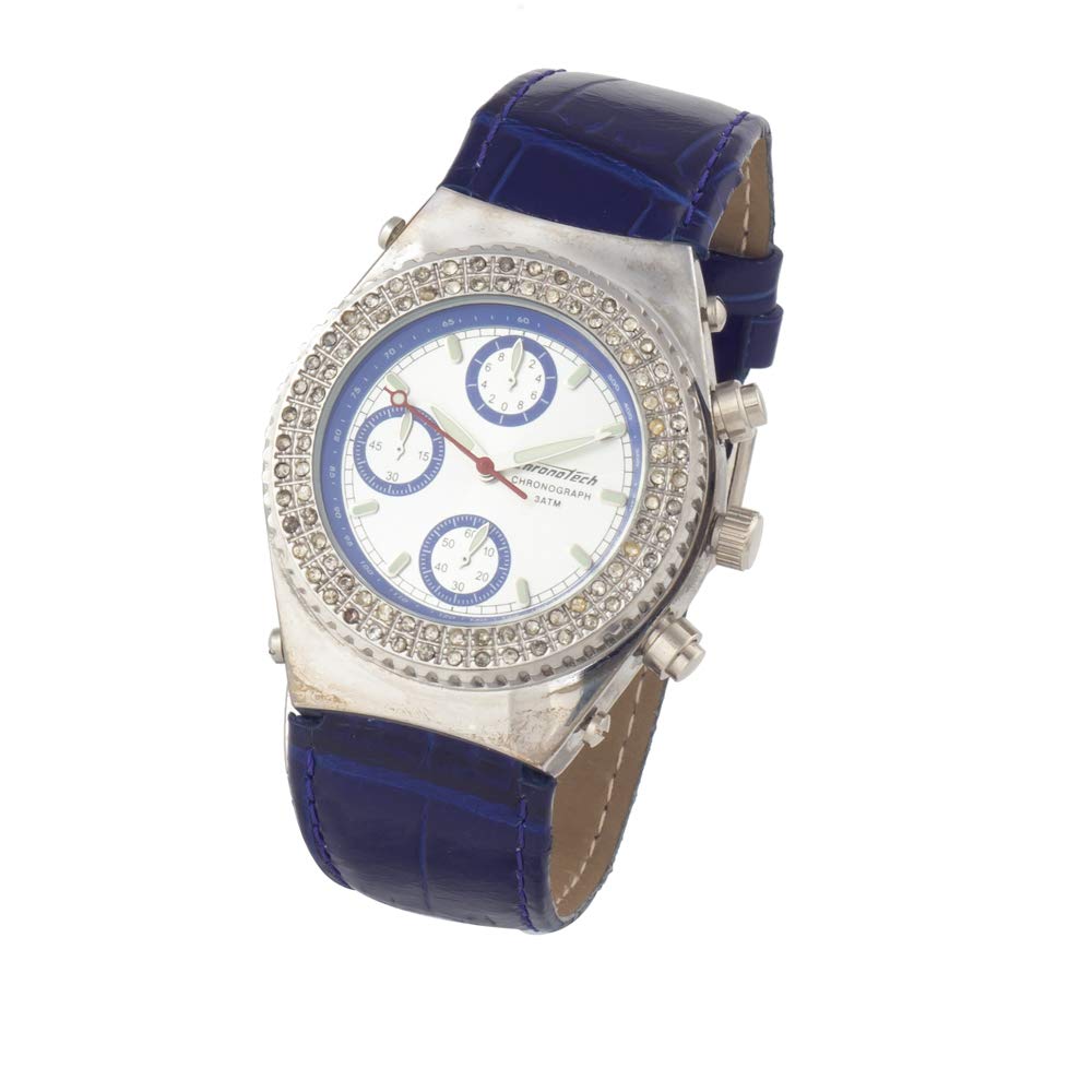 Chronotech Women's Analog Quartz Watch with Genuine Leather Strap CT7284S-03 - Elegant Fashion Accessory for Office, Casual Wear & Special Occasions