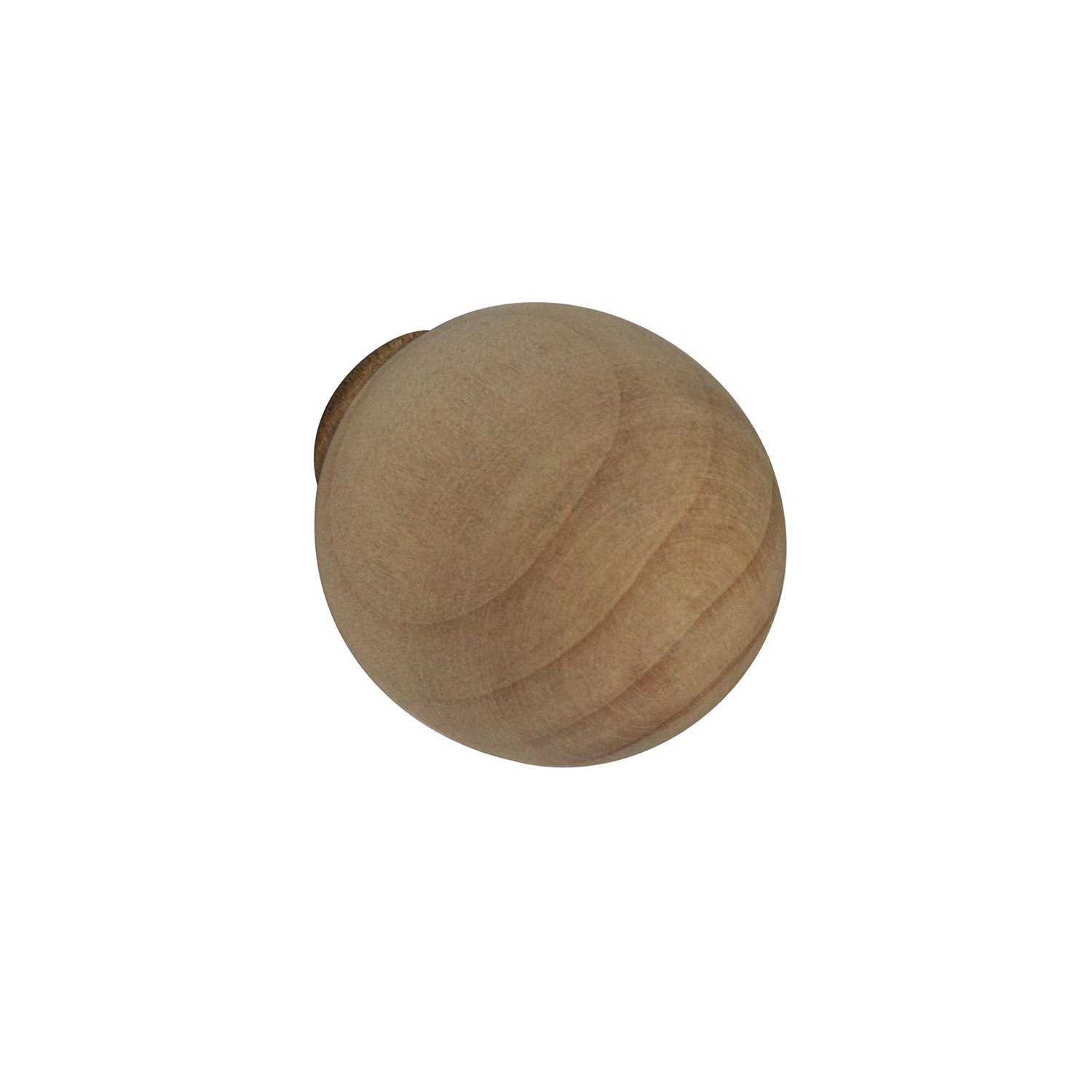 Unfinished Birch Cabinet Knob #3531-1-3/16