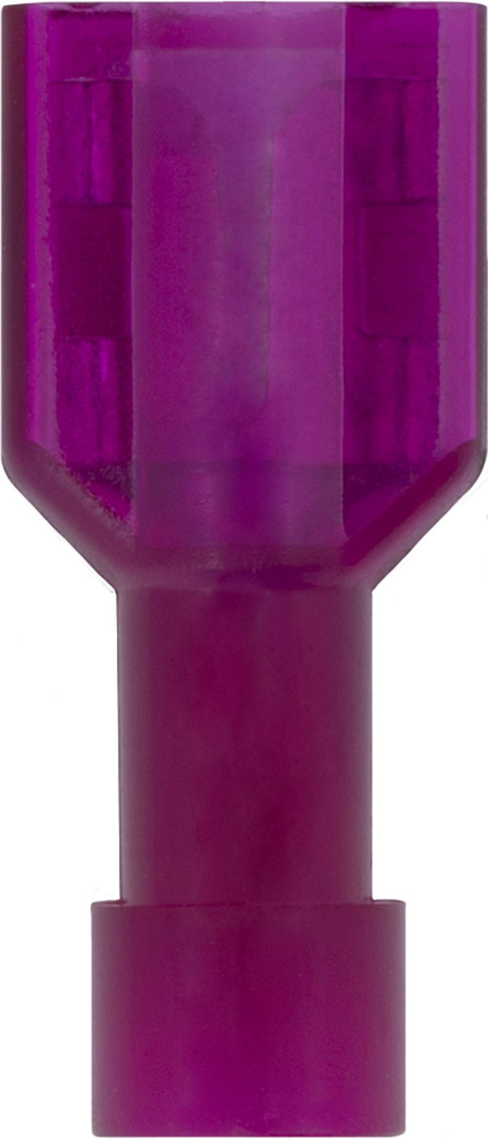 50 Pack 22-18 Gauge Fully Insulated Nylon Female Wire Terminals - Electrical Connectors for Automotive, Marine & DIY Wiring Projects