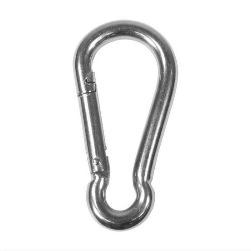BLA Snap Hooks - Premium Stainless Steel Carabiner Clips for Outdoor Gear, Keychains & Dog Leashes - Heavy Duty Durable Metal Hooks for Camping, Hiking & Everyday Use