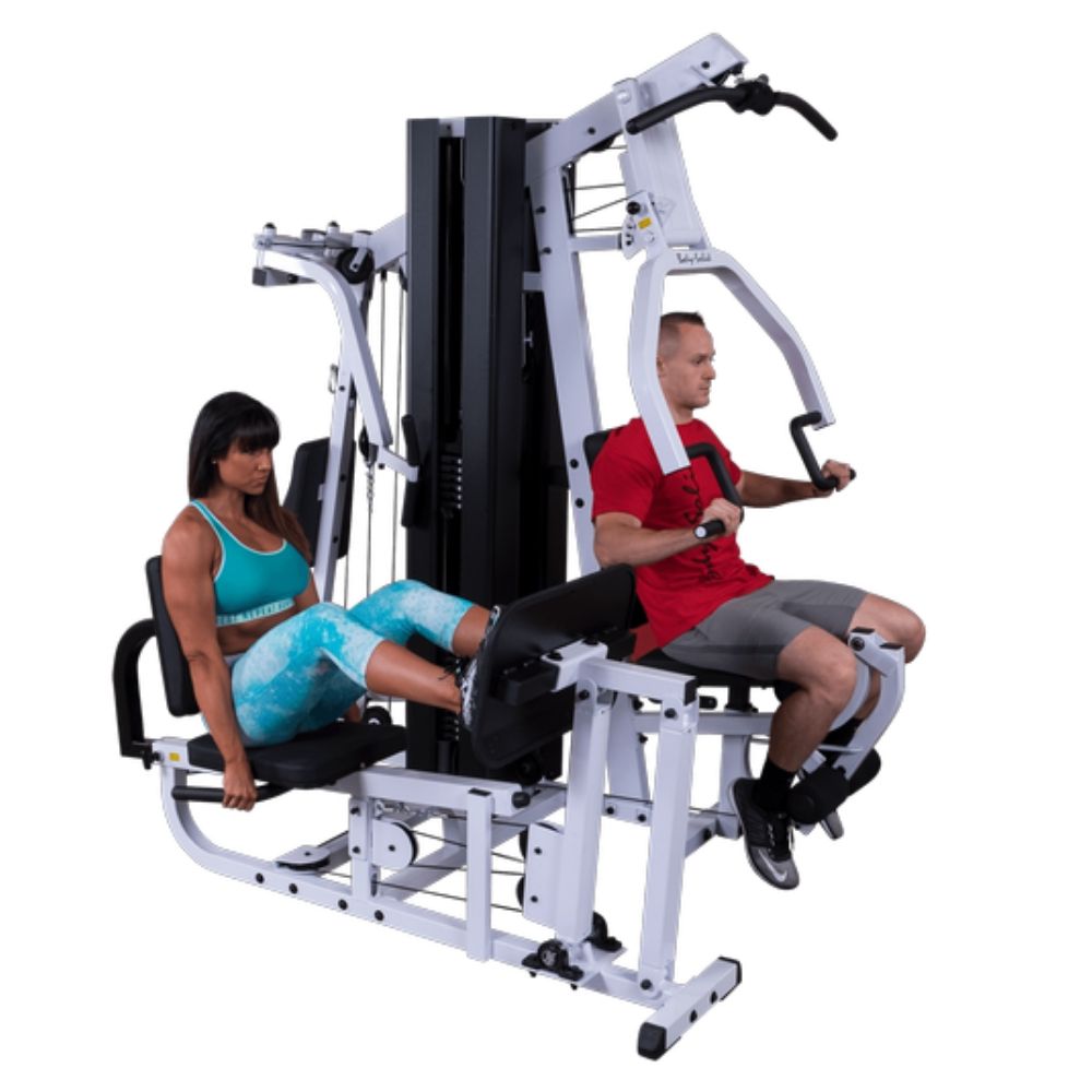 Body Solid EXM3000LPS Deluxe Multi Stack Home Gym System - Full Body Workout Equipment for Strength Training | Perfect for Home Fitness & Small Spaces