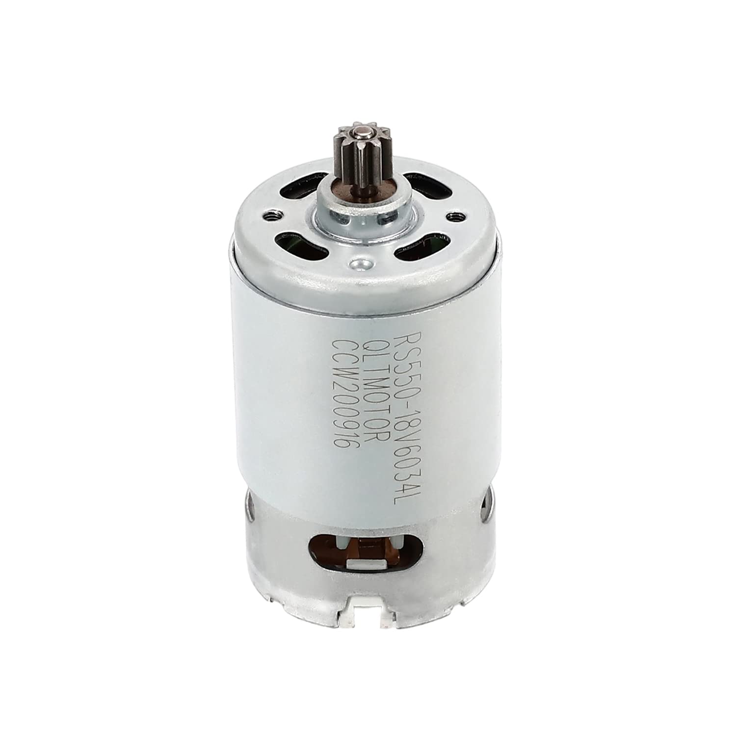 Heyiarbeit 20500RPM 18V DC Electric Motor with 9 Teeth Gear - High Power Replacement Motor for Cordless Hand Drills, Power Tools & DIY Projects - Perfect for Drilling, Screwing & Home Renovation Tasks