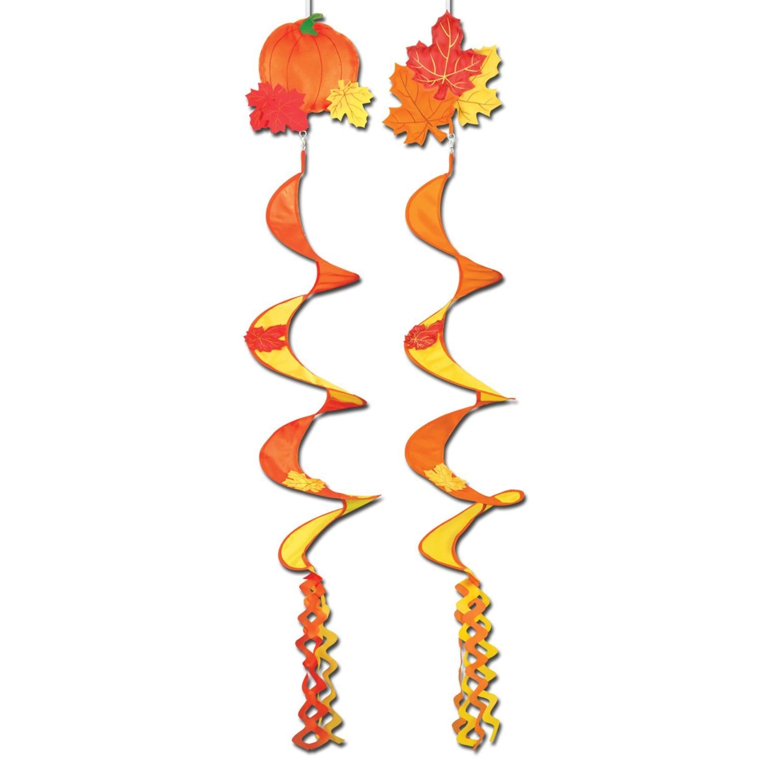 12-Piece Beistle Thanksgiving Autumn Wind Spinners - Outdoor Fall Decorations for Yard, Garden, and Thanksgiving Party Decor