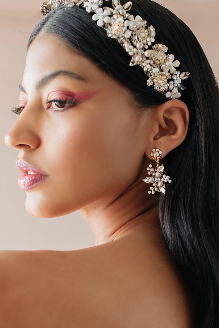 Calix Earrings for Women - Elegant Gold Hoop Earrings for Daily Wear & Special Occasions