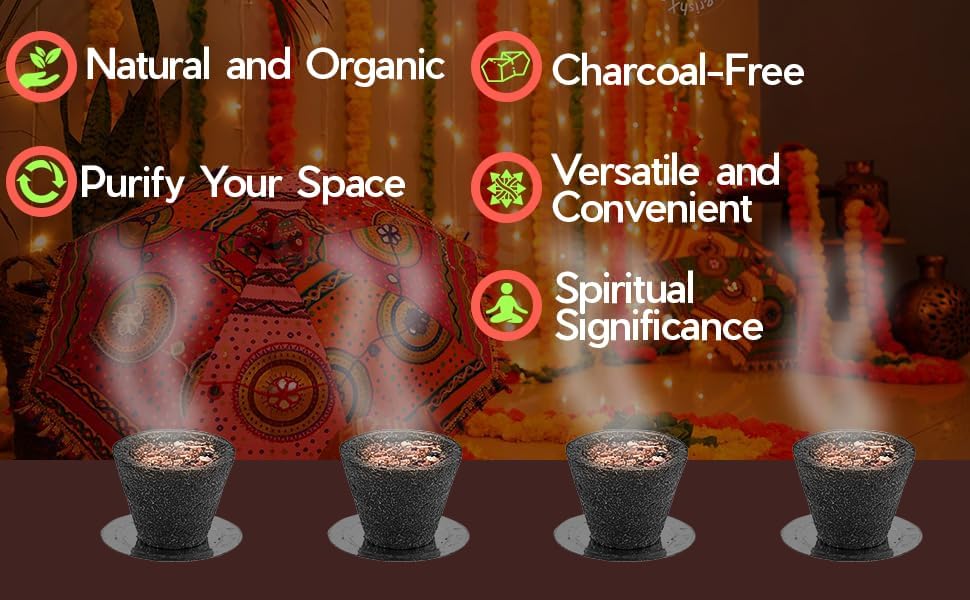 Zed Black Sambrani - Natural Guggal Incense Cups for Pooja & Havan | Pure Dhoop for Home Worship & Festivals (Pack of 3) | Perfect for Daily Prayer, Meditation & Spiritual Cleansing