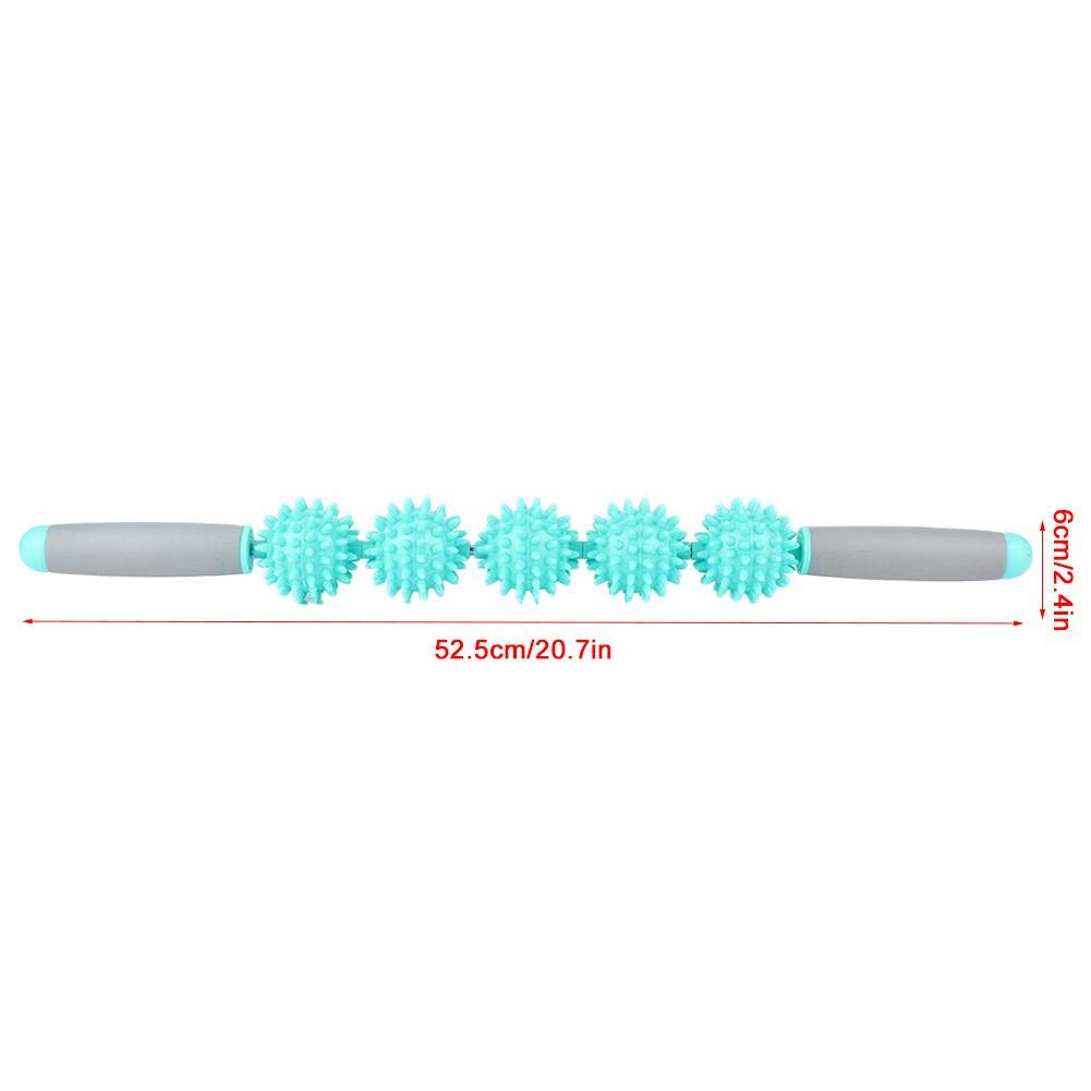 Exblue Muscle Roller Stick for Pain Relief - Deep Tissue Massager for Sore Muscles, Cramps & Tension - Portable Foam Roller for Neck, Legs, Back & Full Body Recovery - Perfect for Post-Workout, Yoga & Physical Therapy